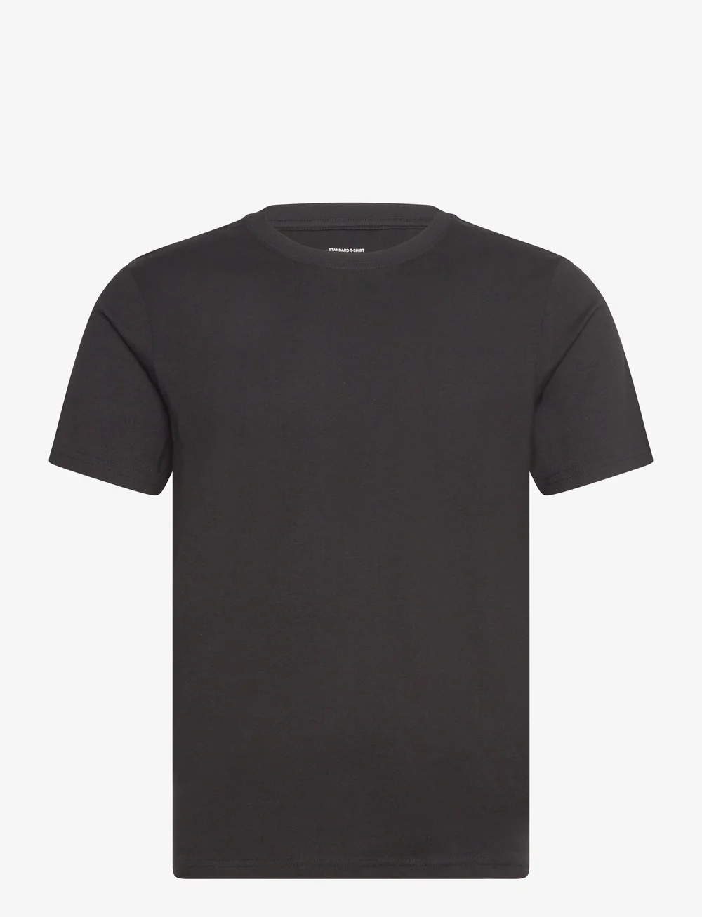 Weekday - Standard Midweight T-shirt - short-sleeved t-shirts - black - 0