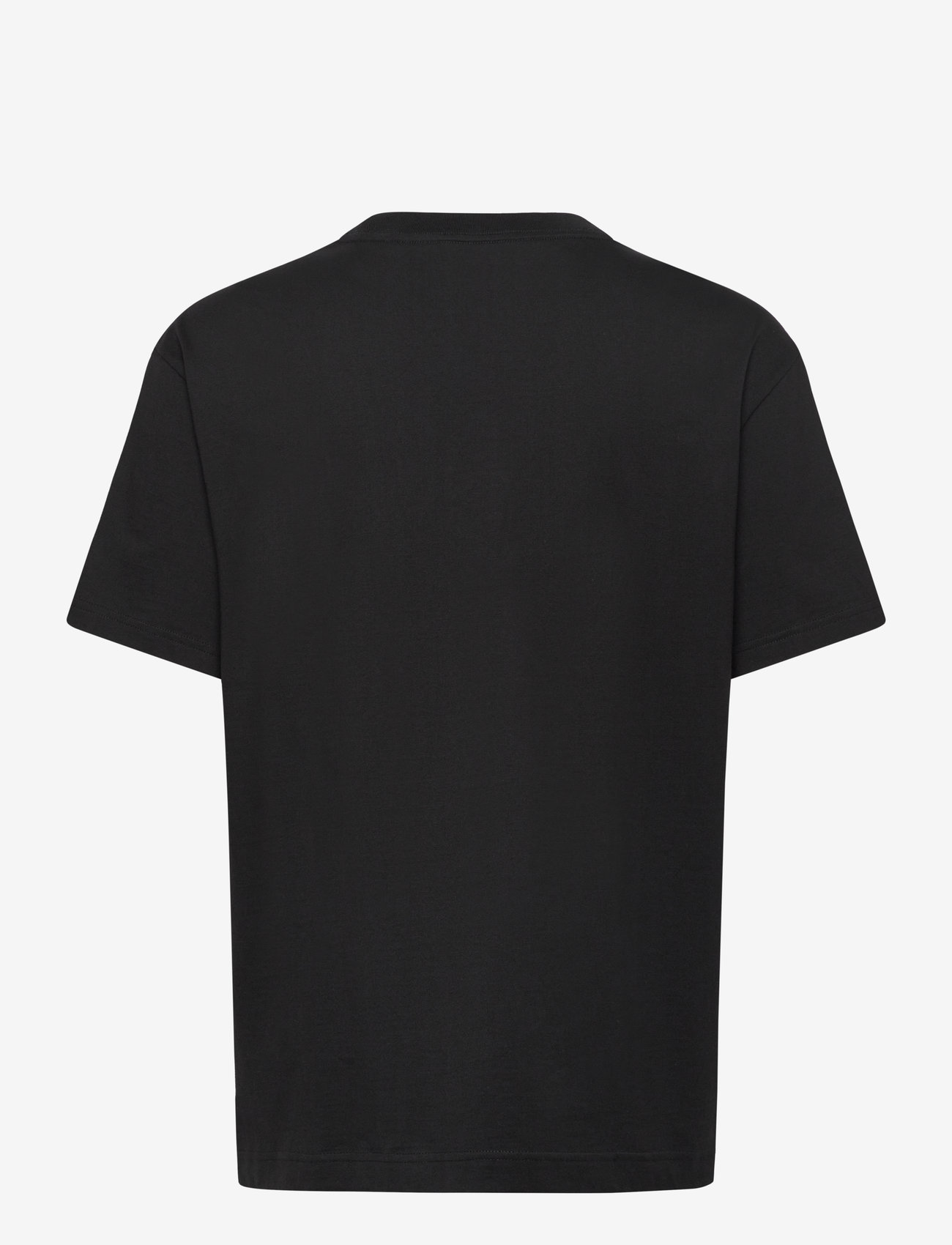 Weekday - Oversized Heavyweight T-shirt - kortærmede t-shirts - black - 1
