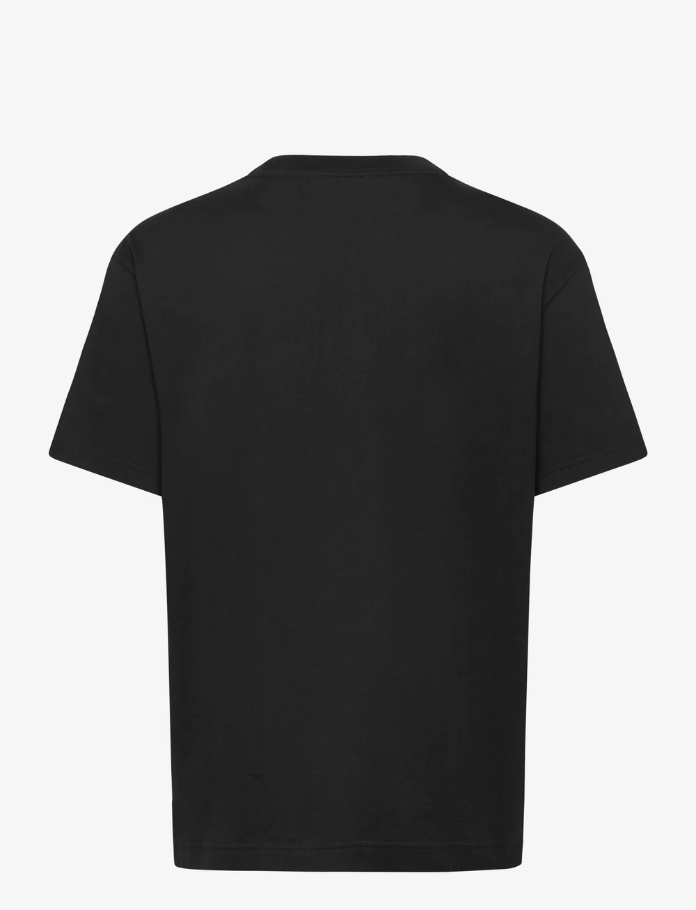 Weekday - Oversized Heavyweight T-shirt - kortärmade t-shirts - black - 1