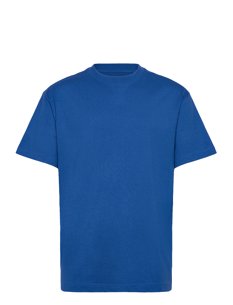 Weekday - Oversized Heavyweight T-shirt - kurzärmelig - blue bright - 0