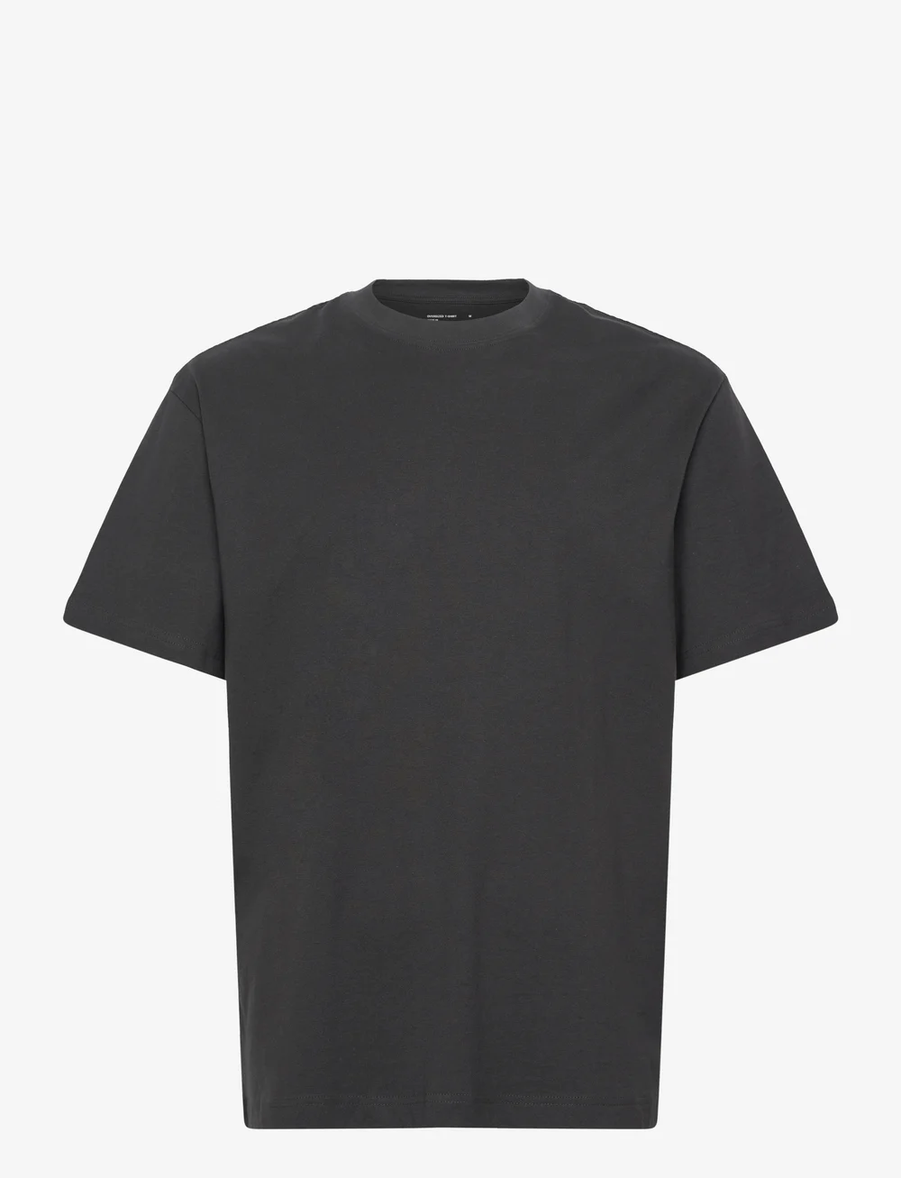 Weekday - Oversized Heavyweight T-shirt - kortärmade t-shirts - dark grey - 0