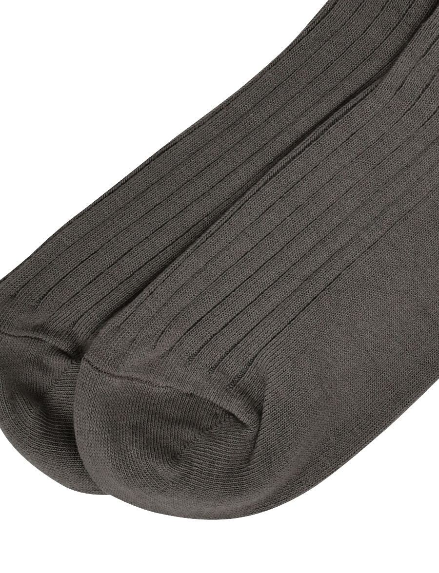 Weekday - 3-pack Rib Socks - klassikalised sokid - mole medium dusty - 2