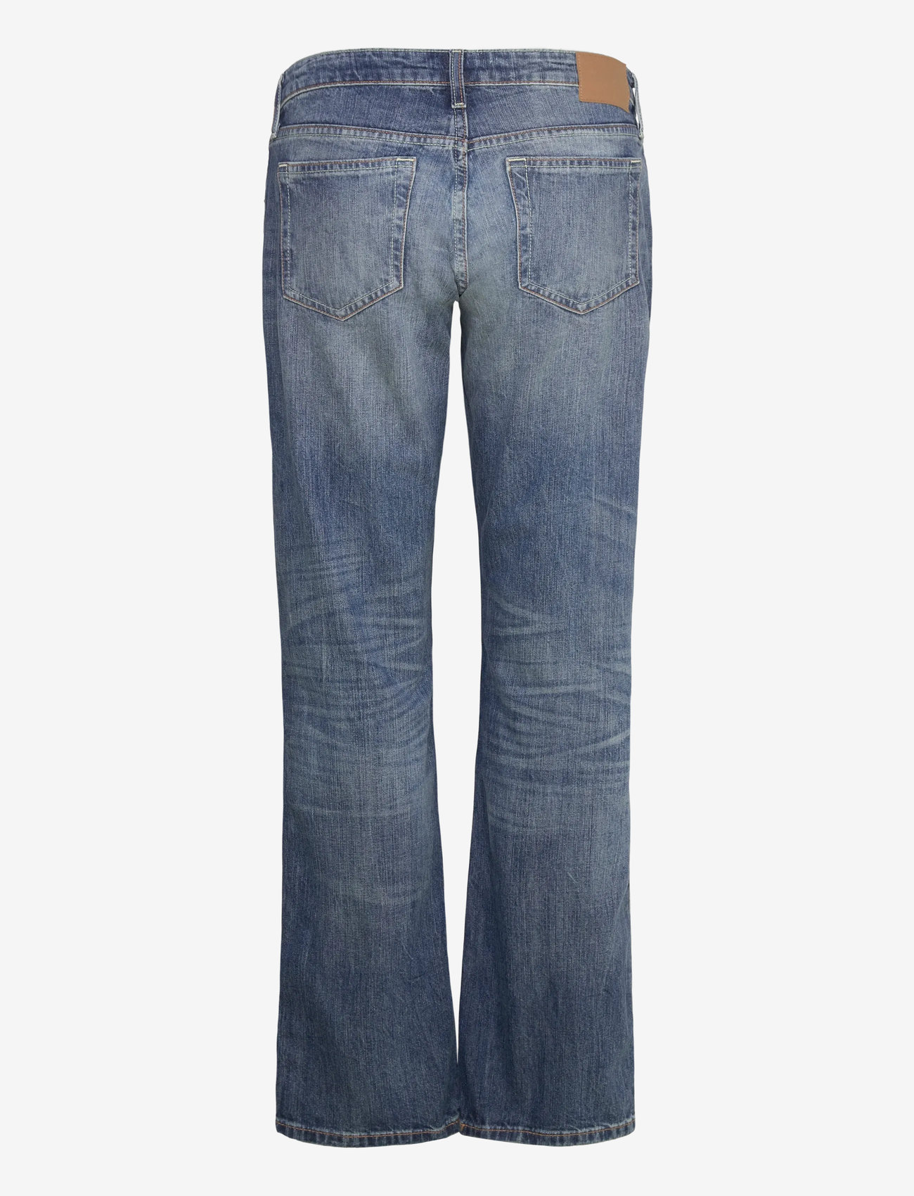 Weekday - Arrow Low Rise Regular Straight Leg Jeans - straight jeans - board blue - 1