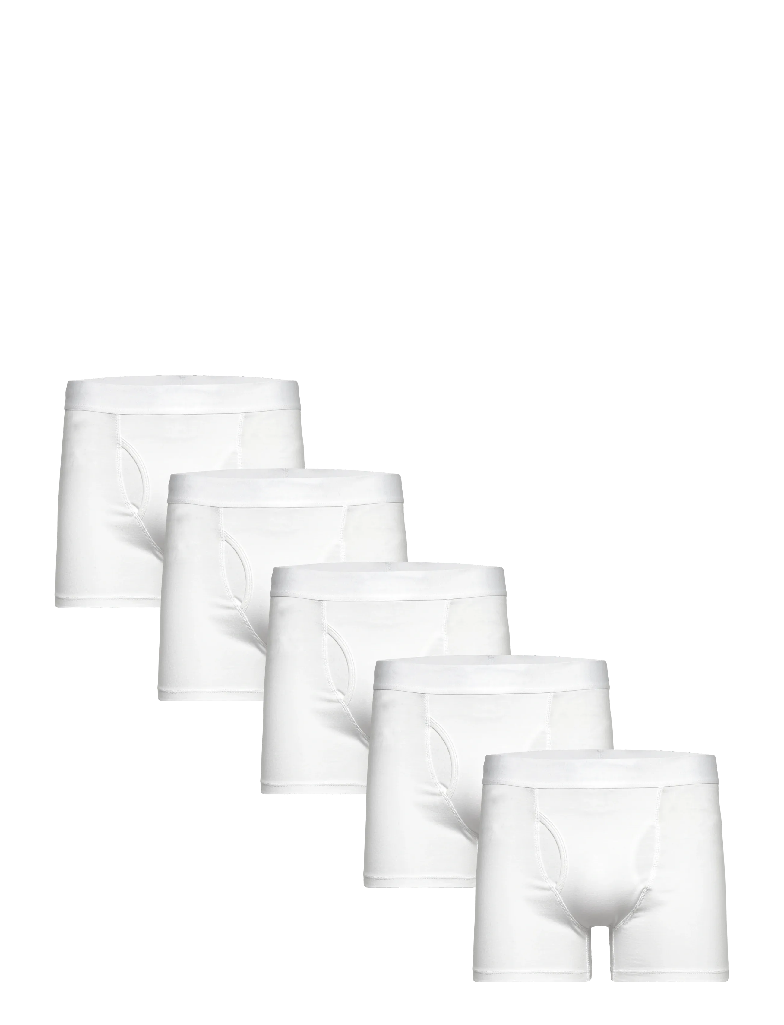 Weekday 5-pack Boxer Briefs - Nærfatnaður - WHITE / white