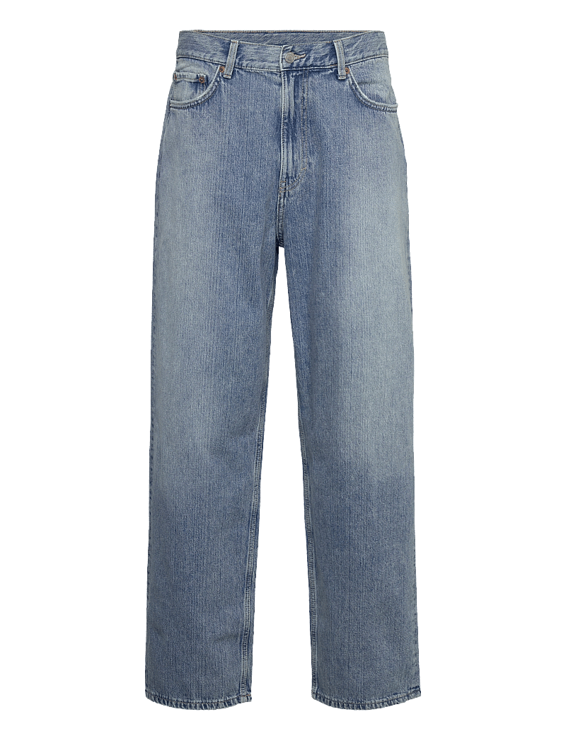 Weekday - Galaxy Loose Straight Leg Jeans - brede jeans - blue fade - 0