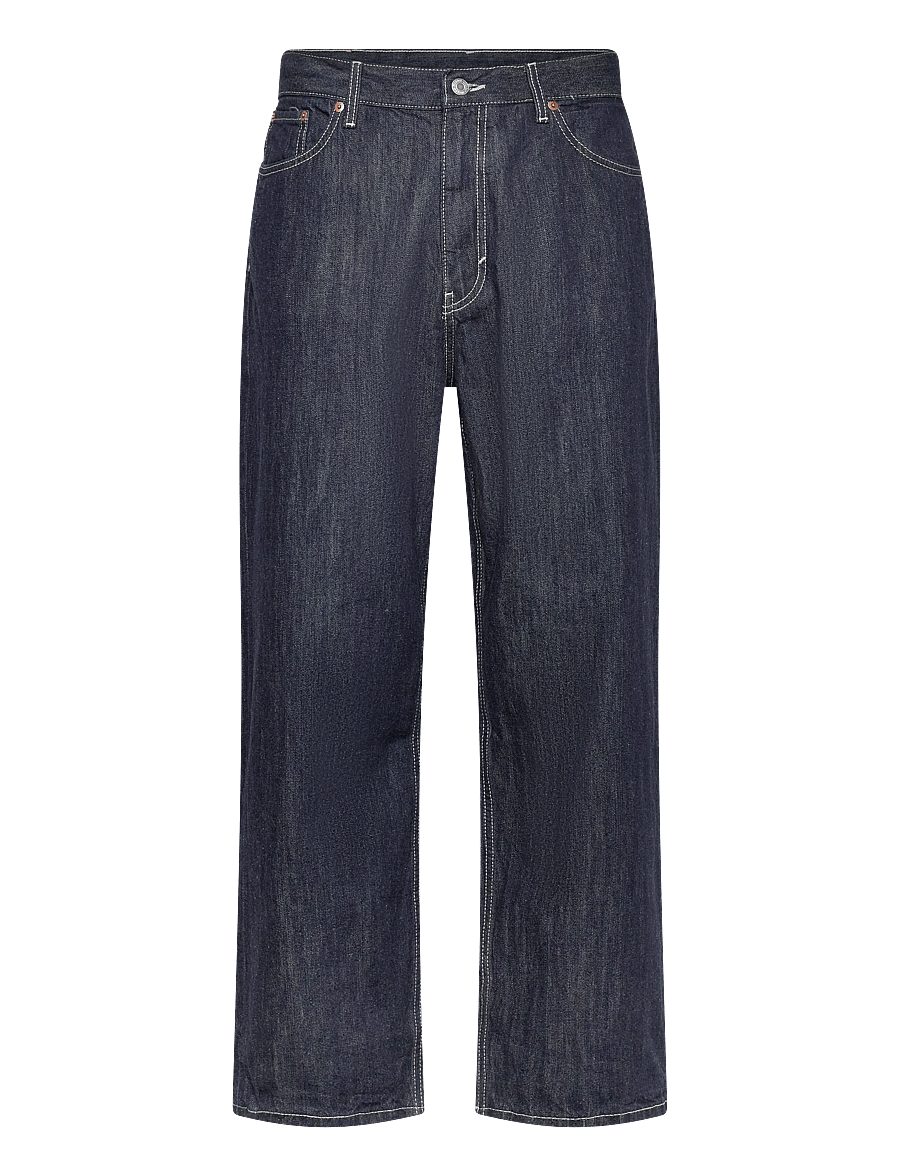 Weekday - Galaxy Mid Rise Loose Straight Jeans - weite jeans - blue rinse - 1