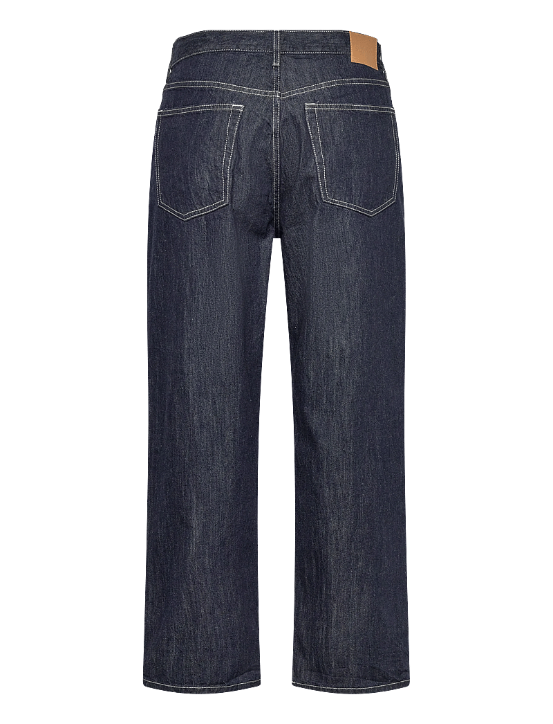 Weekday - Galaxy Mid Rise Loose Straight Leg Jeans - loose jeans - blue rinse - 1