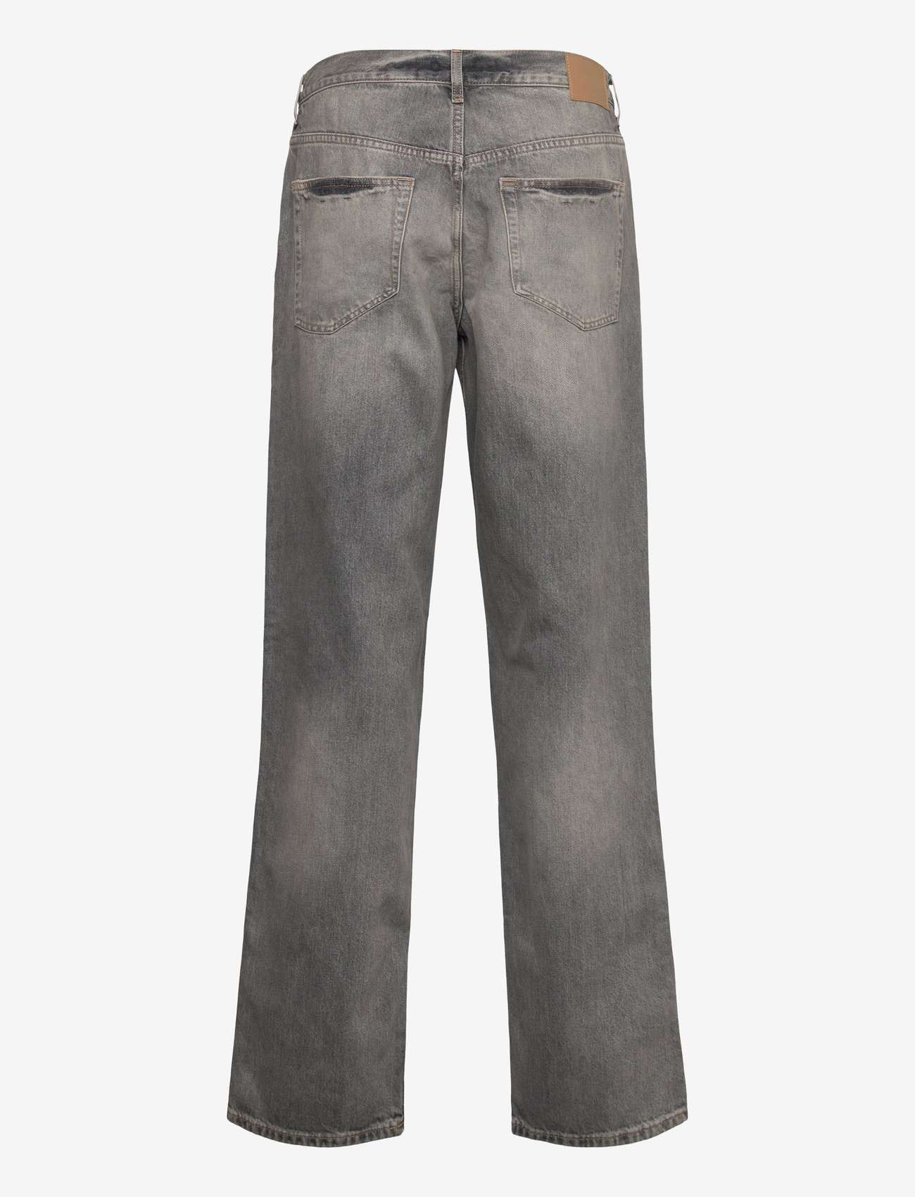 Weekday - Galaxy Mid Rise Loose Straight Leg Unisex Jeans - loose jeans - canyon grey - 1