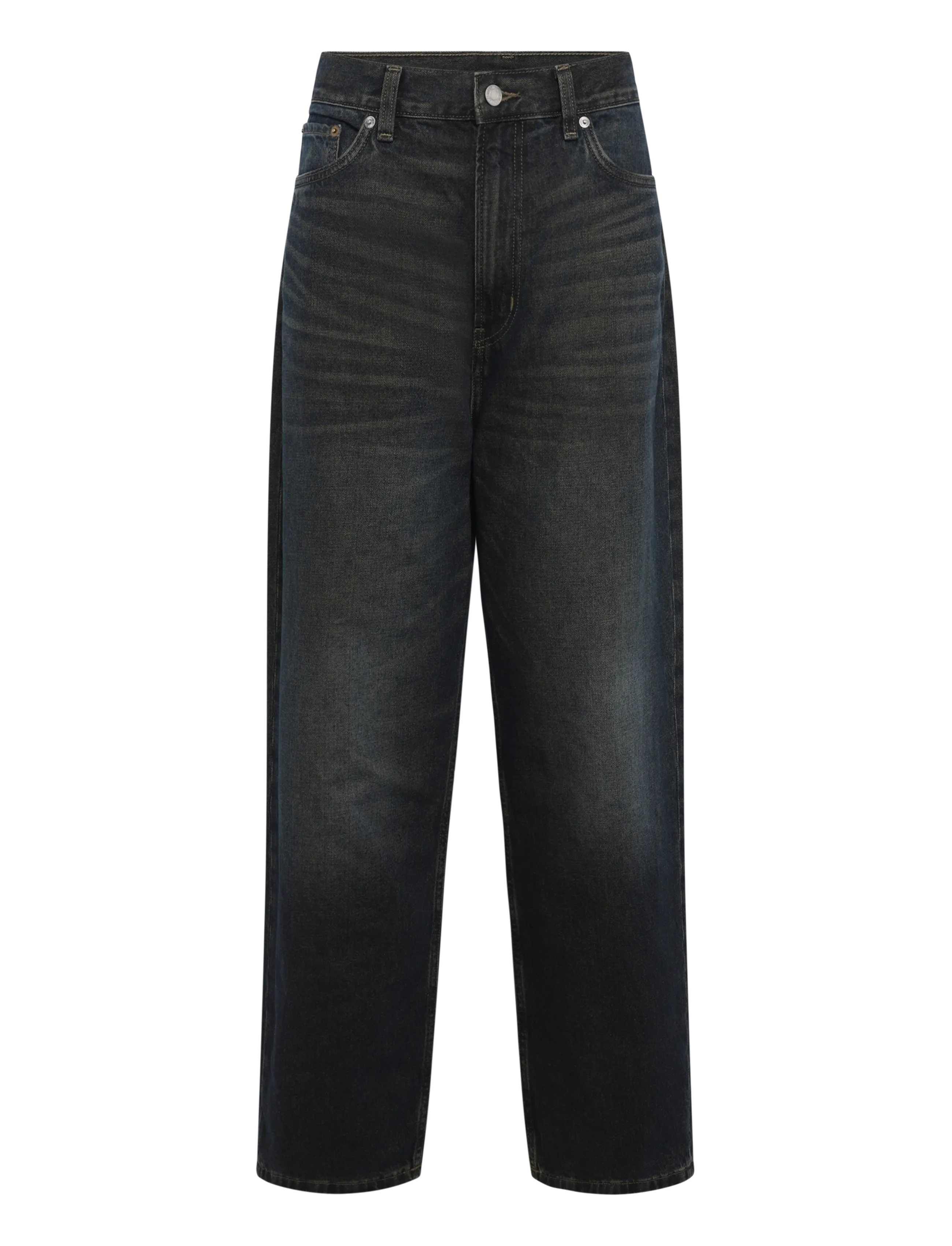 Weekday Galaxy Mid Rise Loose Straight Jeans - Weite Jeans - LOBSTER BLUE / navy