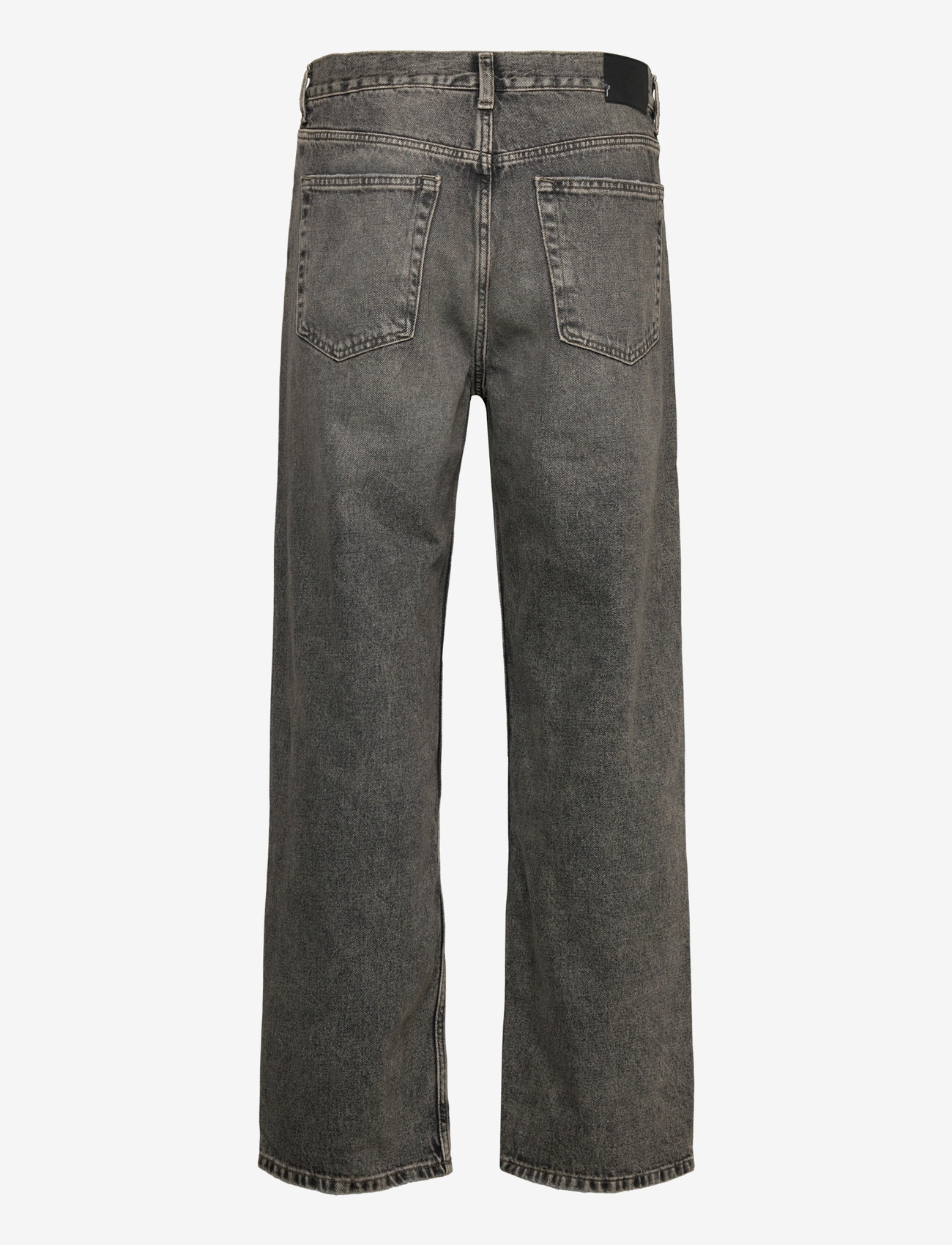 Weekday - Galaxy Mid Rise Loose Straight Leg Unisex Jeans - loose jeans - redondo black - 2