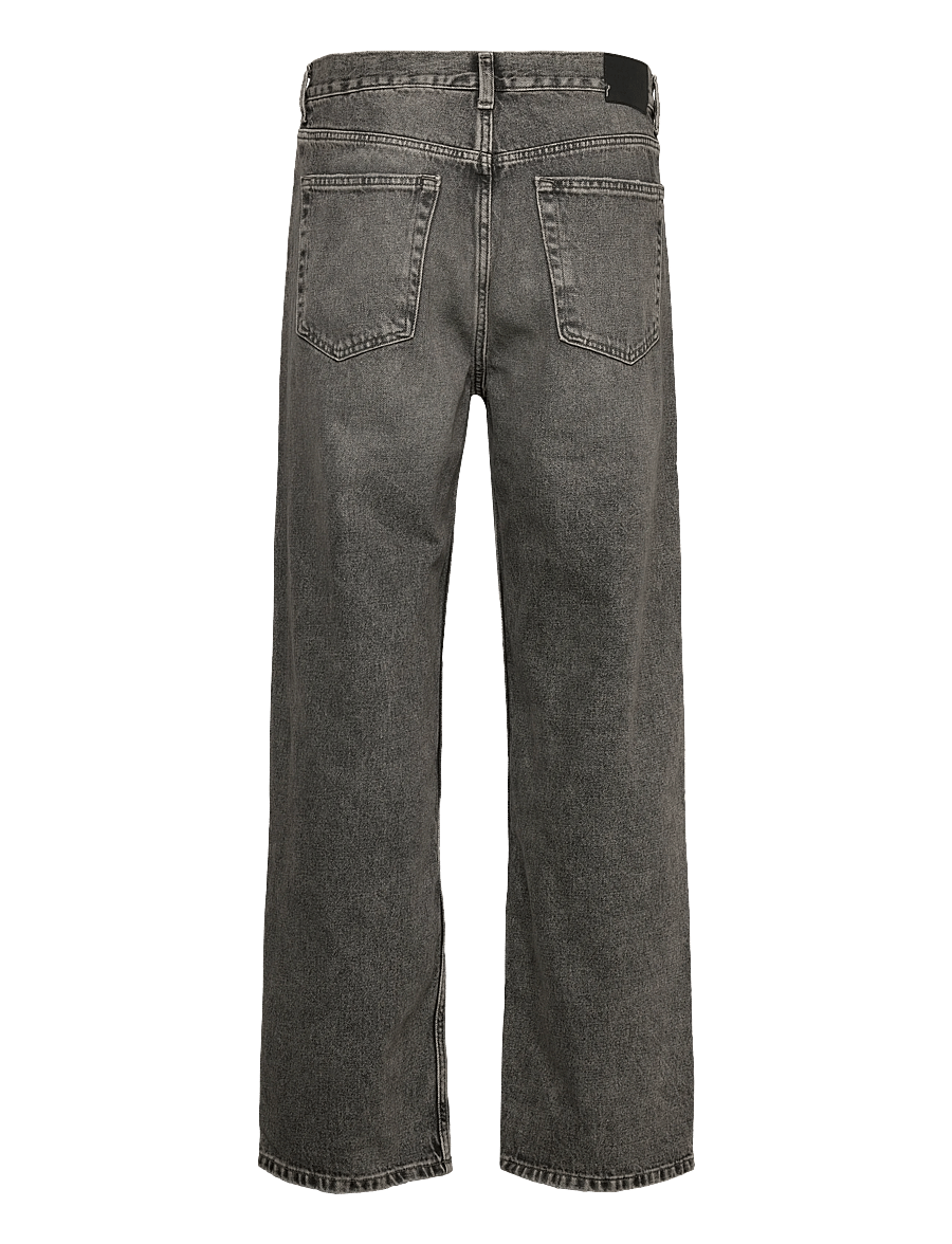 Weekday - Galaxy Mid Rise Loose Straight Jeans - weite jeans - redondo black - 1