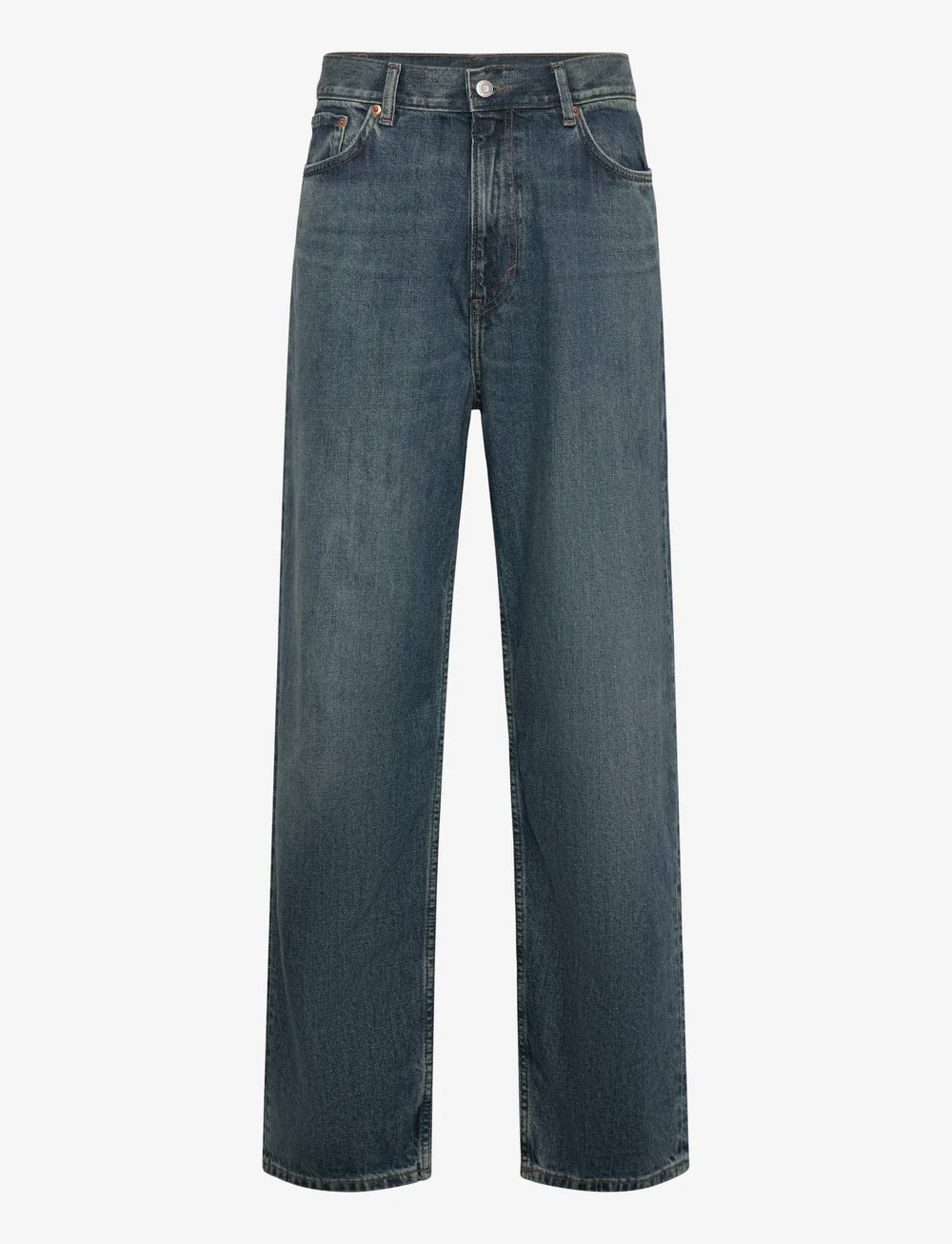 Weekday - Galaxy Loose Straight Leg Jeans - loose jeans - second blue - 0