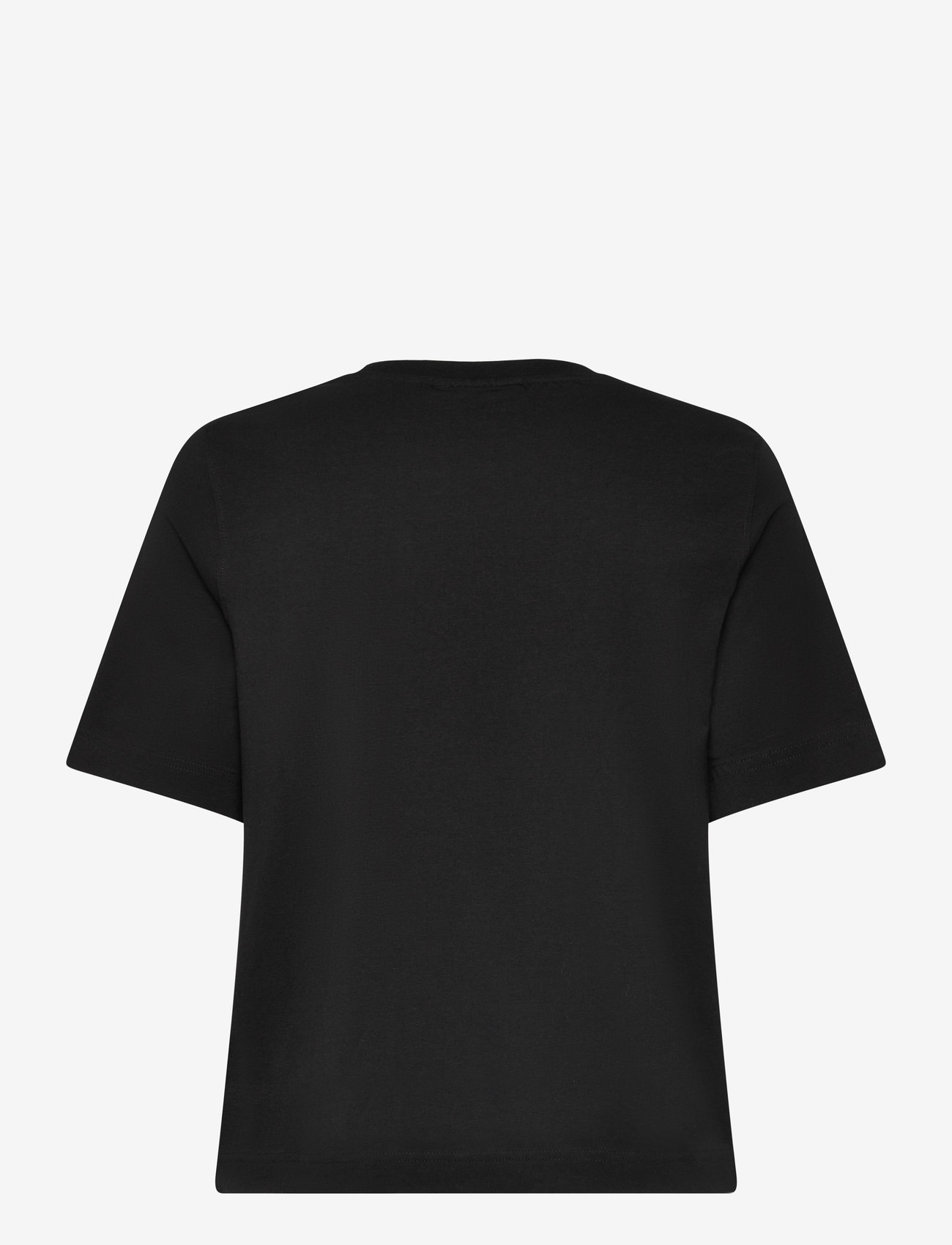 Weekday - Perfect Boxy T-shirt - t-shirts - black - 1