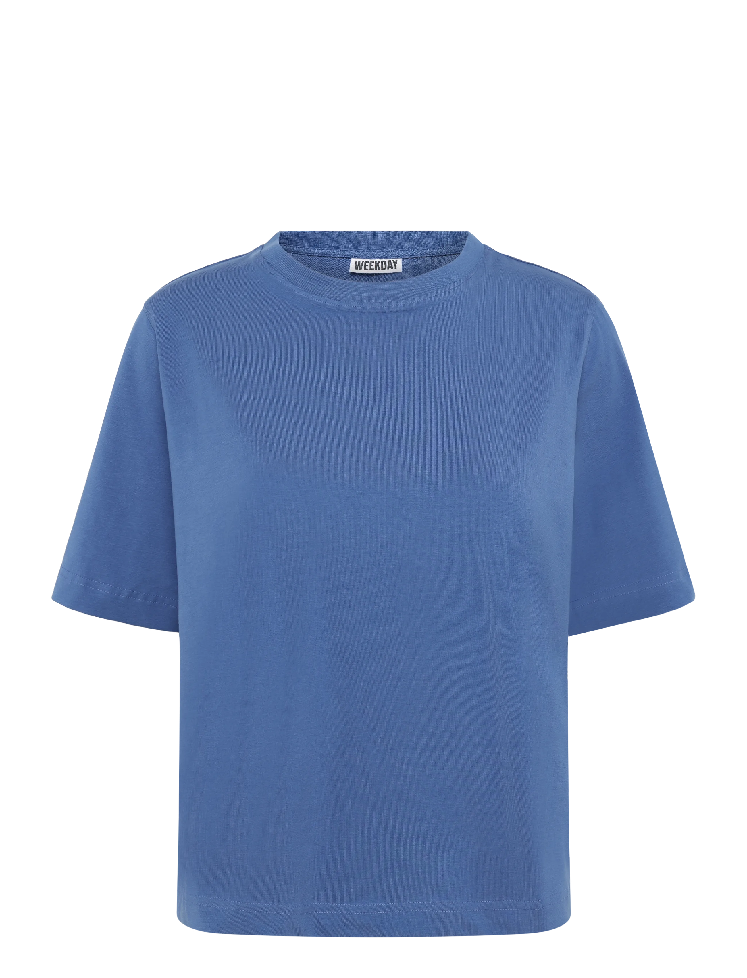 Weekday Perfect Boxy T-shirt - Weekday - BLUE MEDIUM / blue