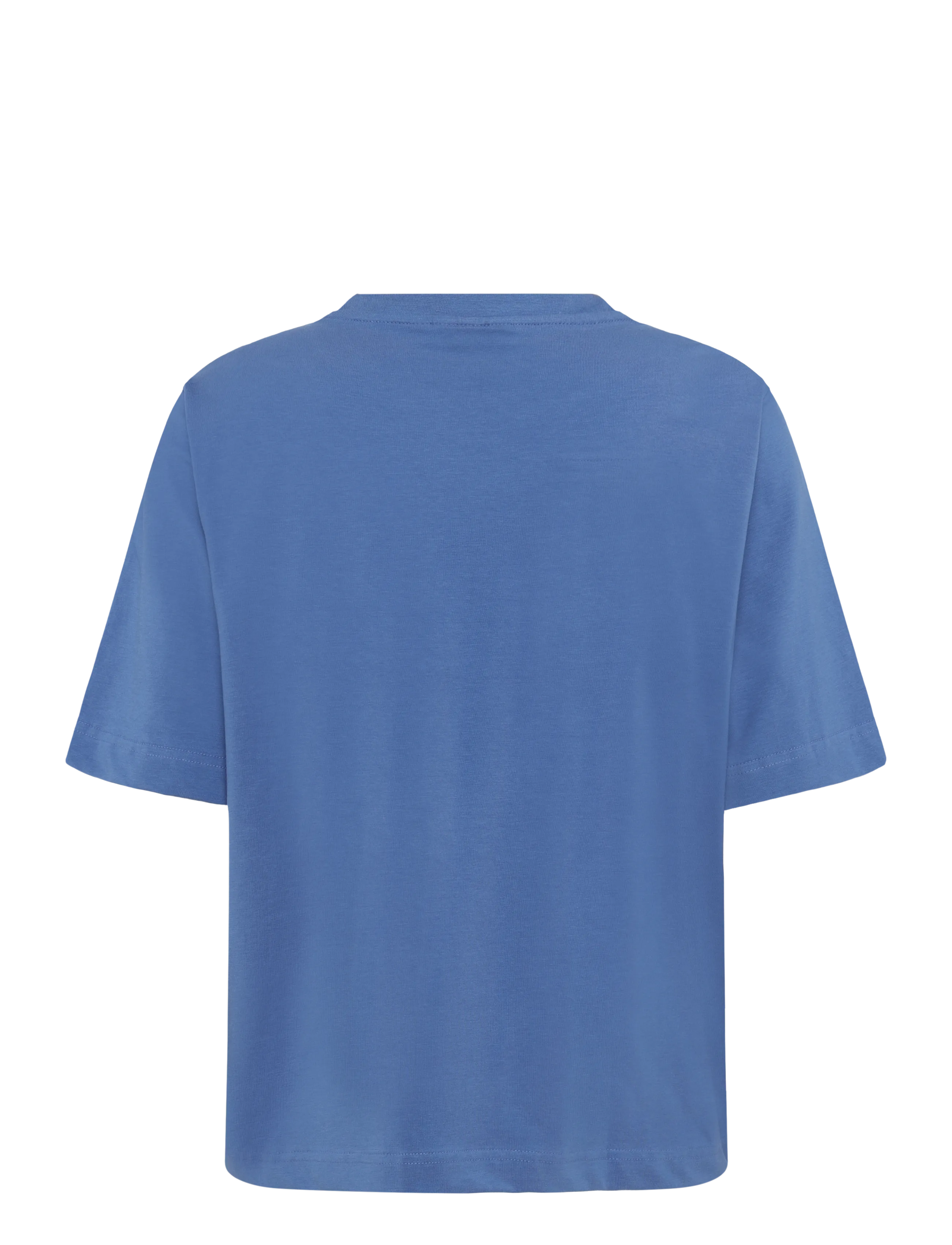 Weekday - Perfect Boxy T-shirt - t-shirts - blue medium - 1