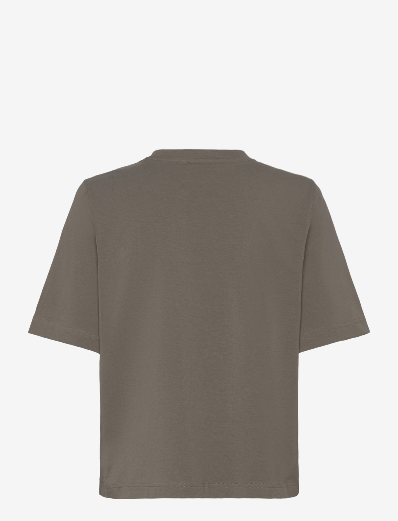 Weekday - Perfect Boxy T-shirt - t-shirts - mid grey - 1
