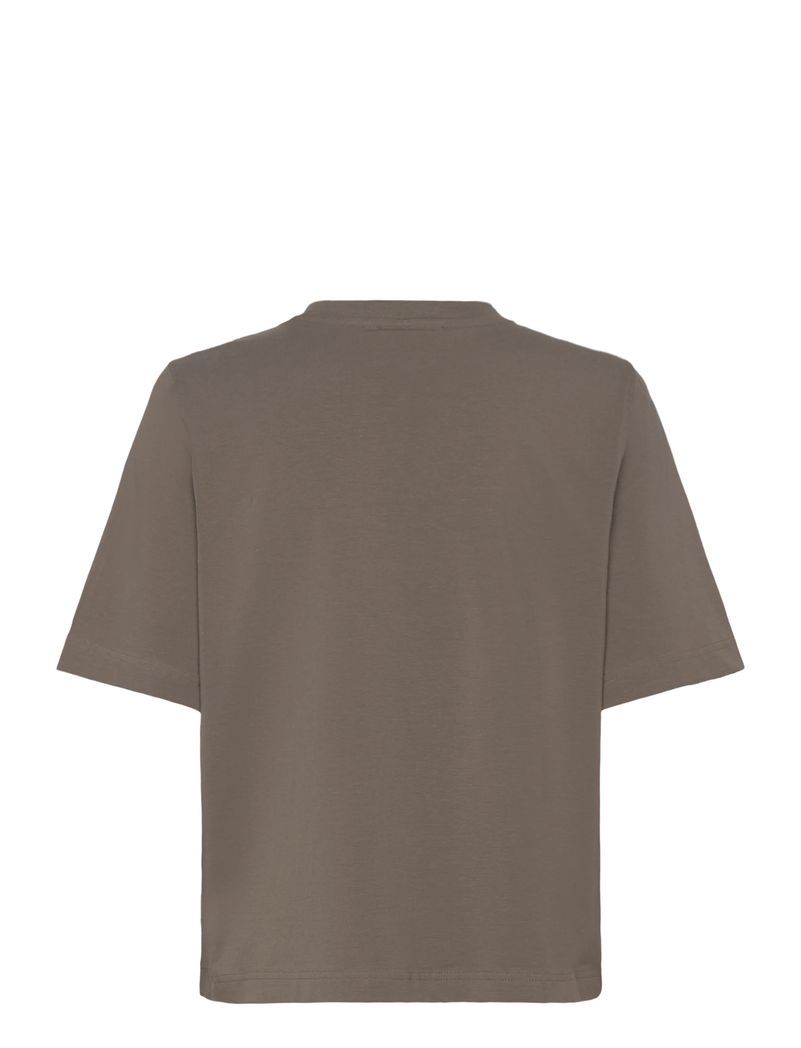 Weekday - Perfect Boxy T-shirt - t-shirts - mid grey - 1