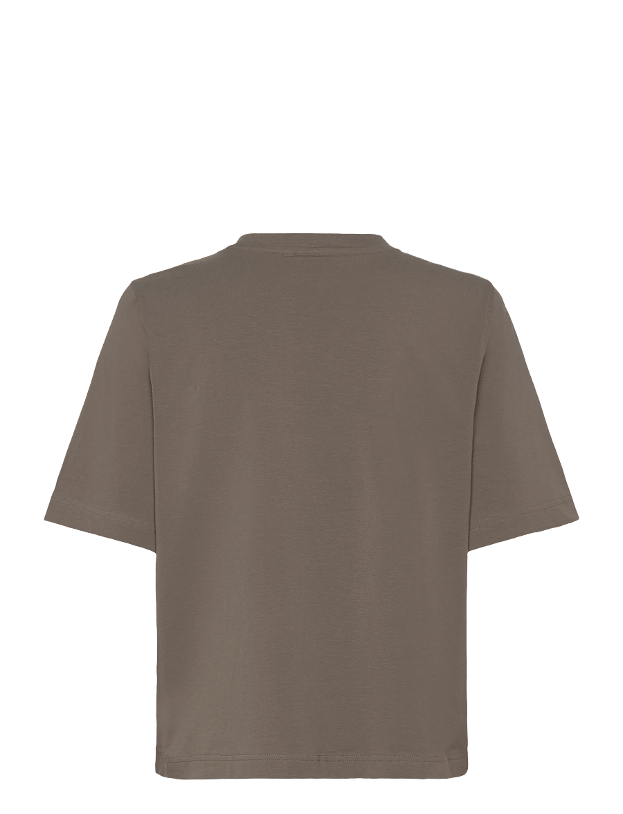 Weekday - Perfect Boxy T-shirt - t-särgid - mid grey - 1