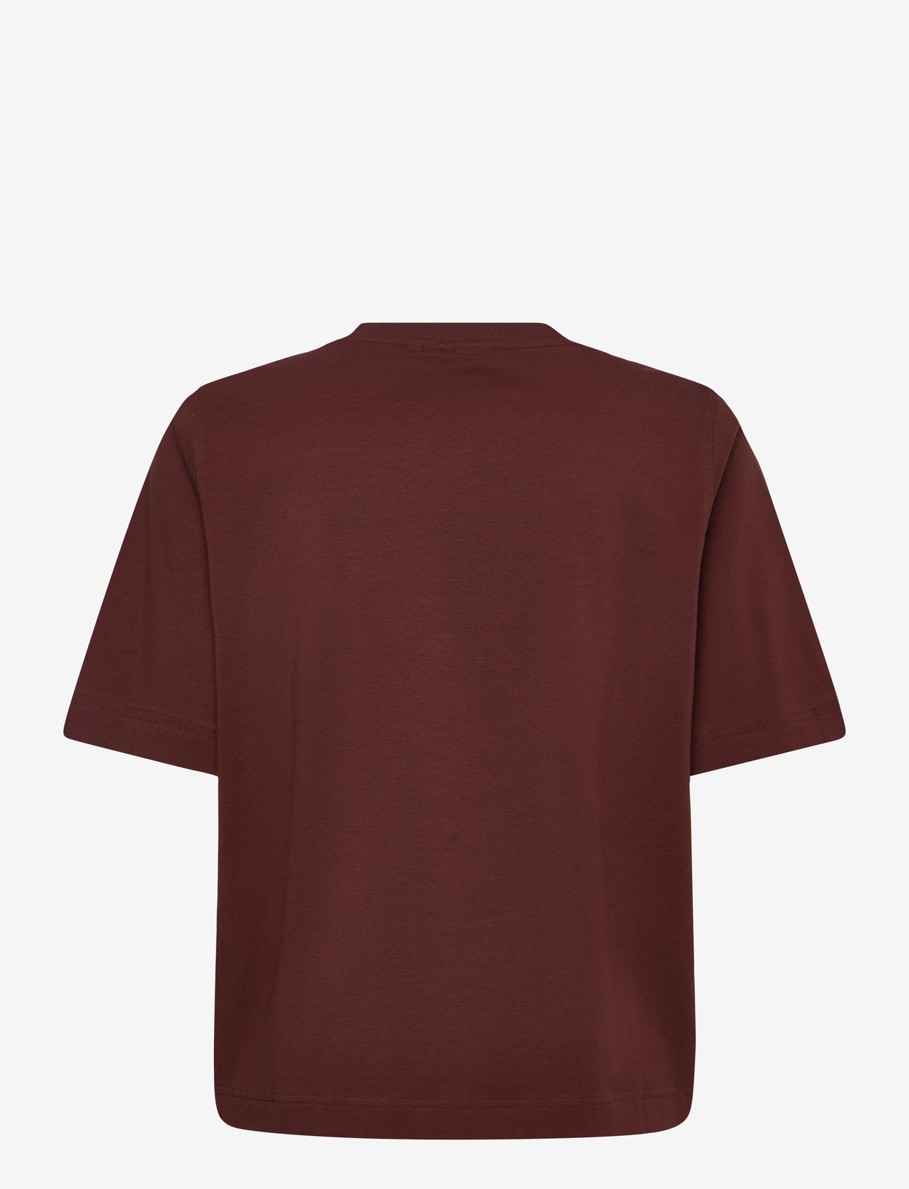 Weekday - Perfect Boxy T-shirt - t-shirts - rust - 1