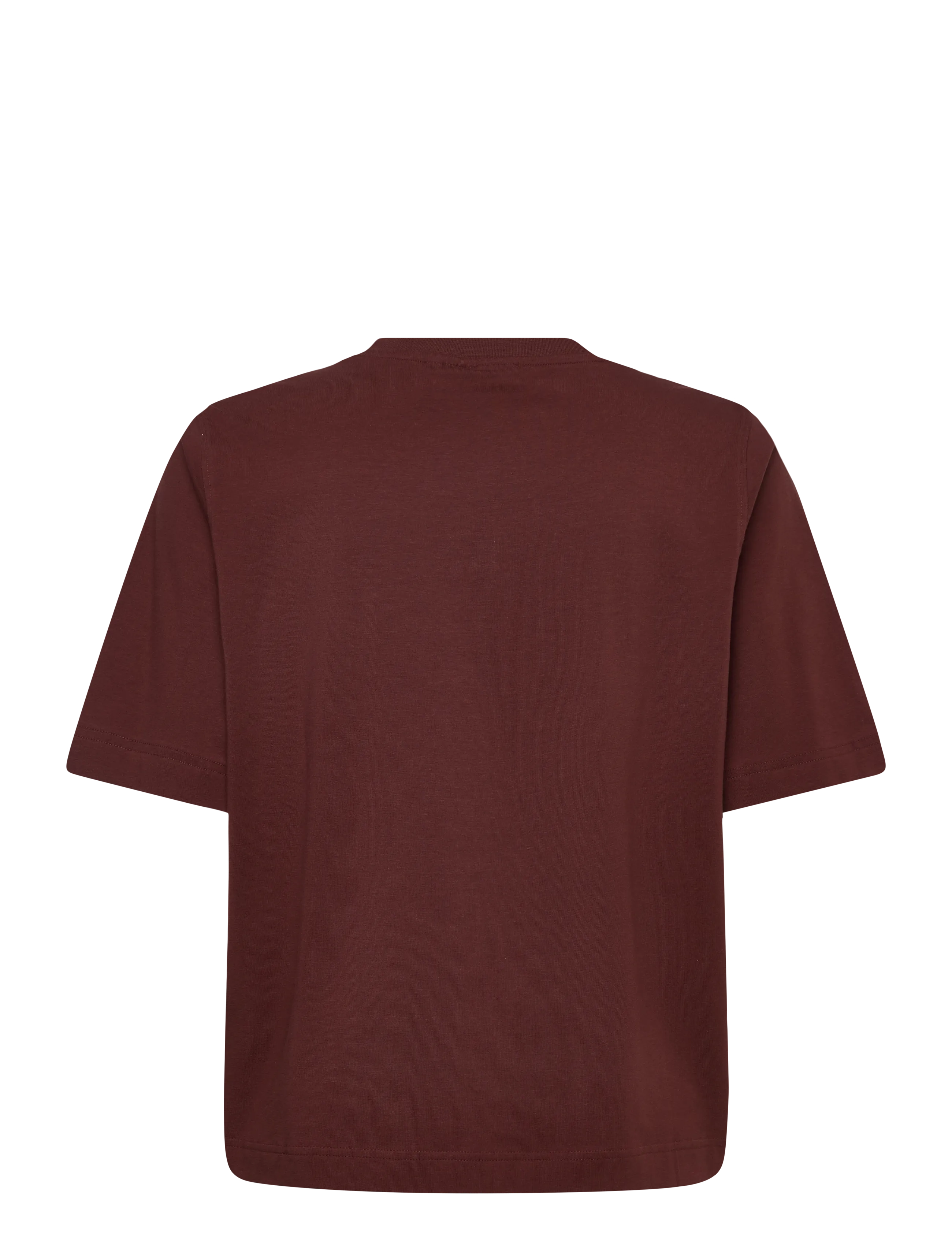Weekday - Perfect Boxy T-shirt - t-shirts - rust - 1