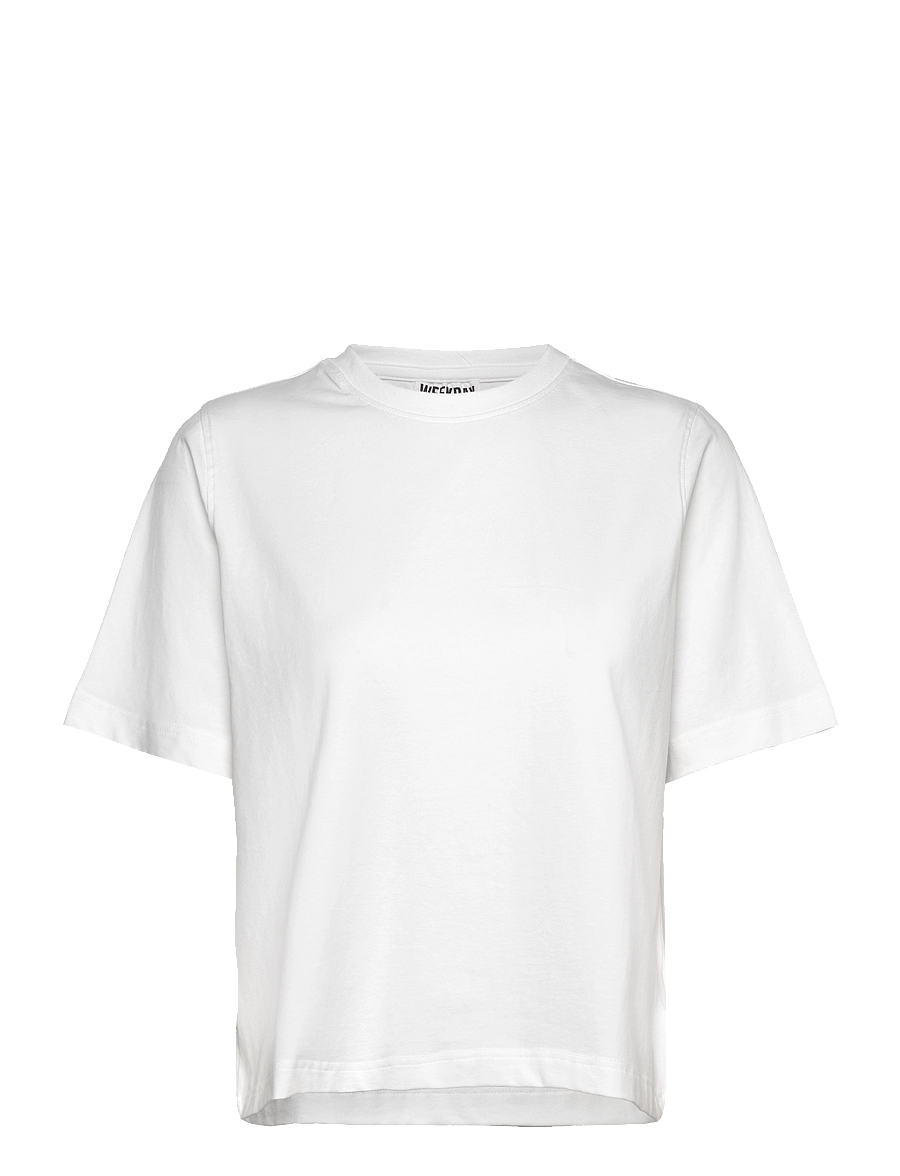 Weekday - Perfect Boxy T-shirt - t-skjorter - white - 0
