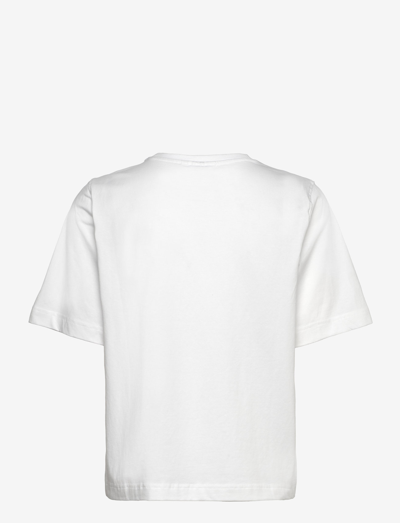 Weekday - Perfect Boxy T-shirt - t-shirts - white - 1
