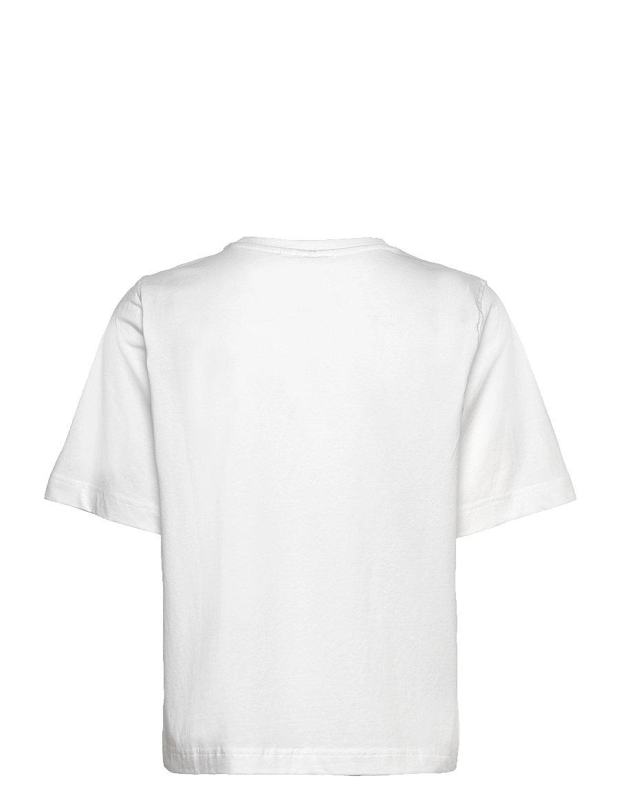 Weekday - Perfect Boxy T-shirt - t-skjorter - white - 1