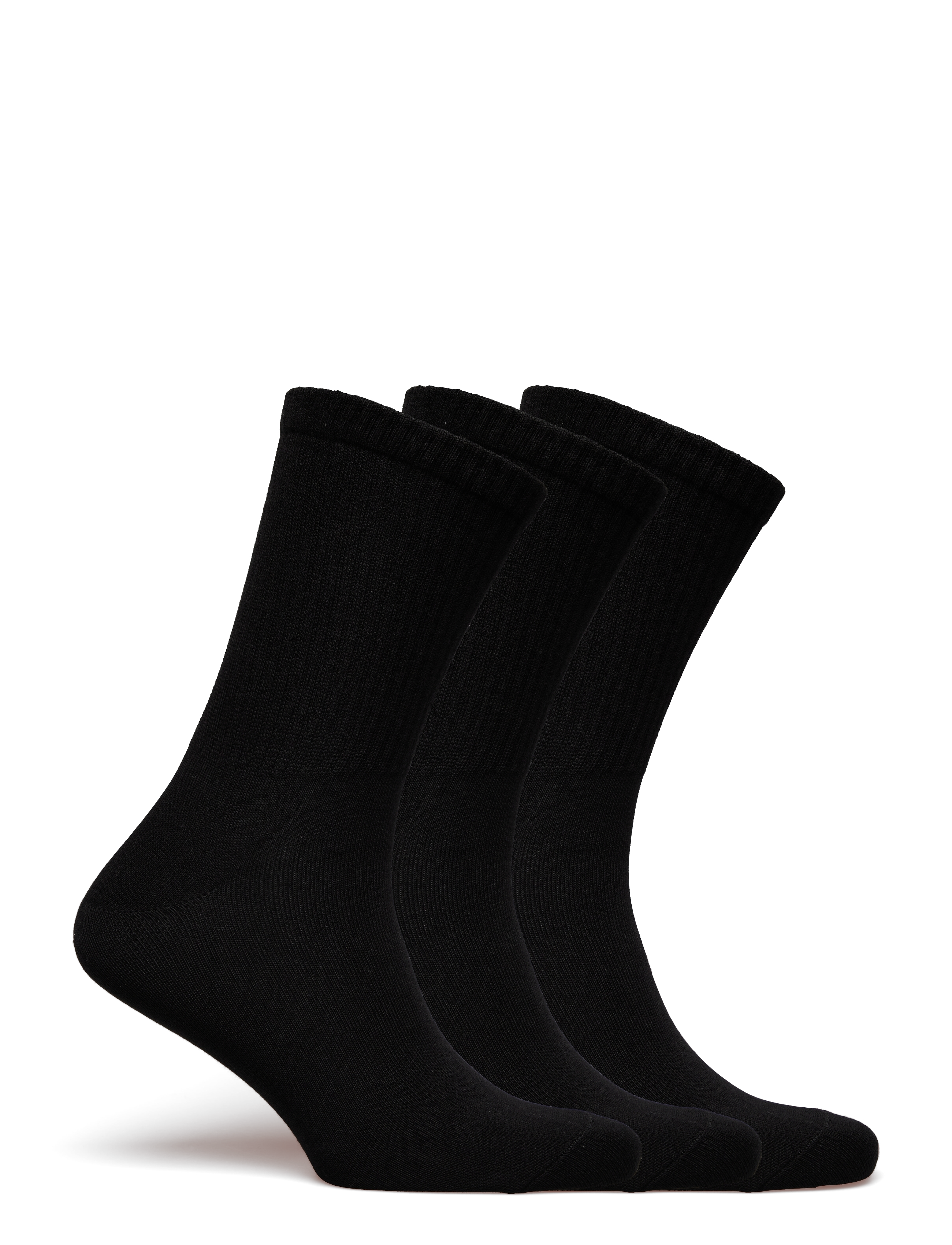 Weekday - 3-pack Sport Socks - crew socks - black - 1