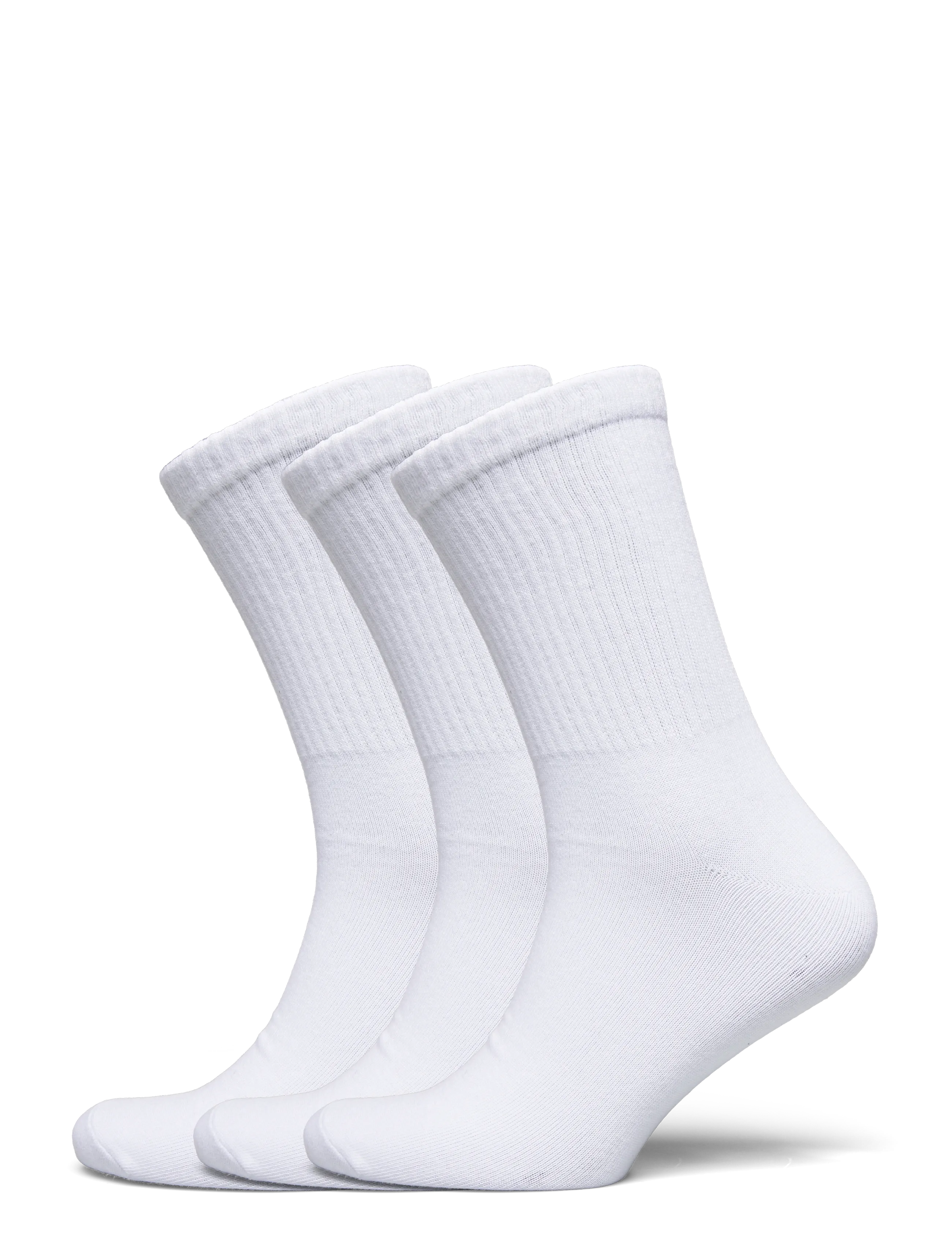 Weekday 3-pack Sport Socks - Socken im Multipack - WHITE / white