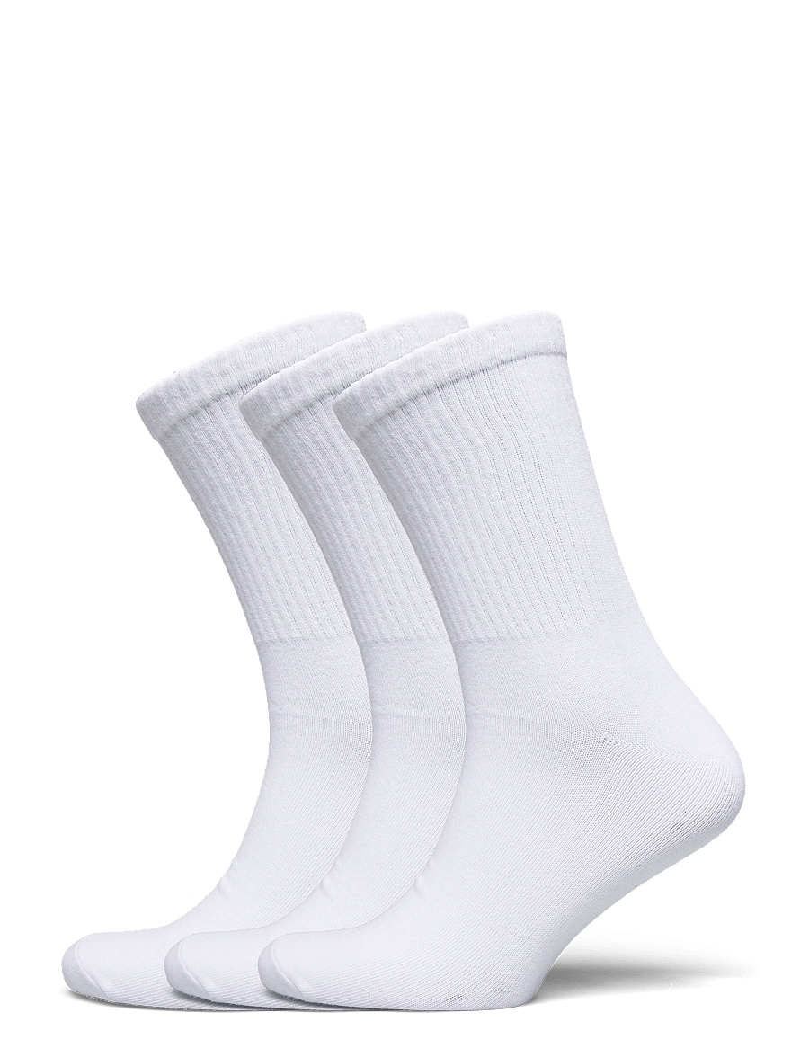 Weekday - 3-pack Sport Socks - tennissocken - white - 0