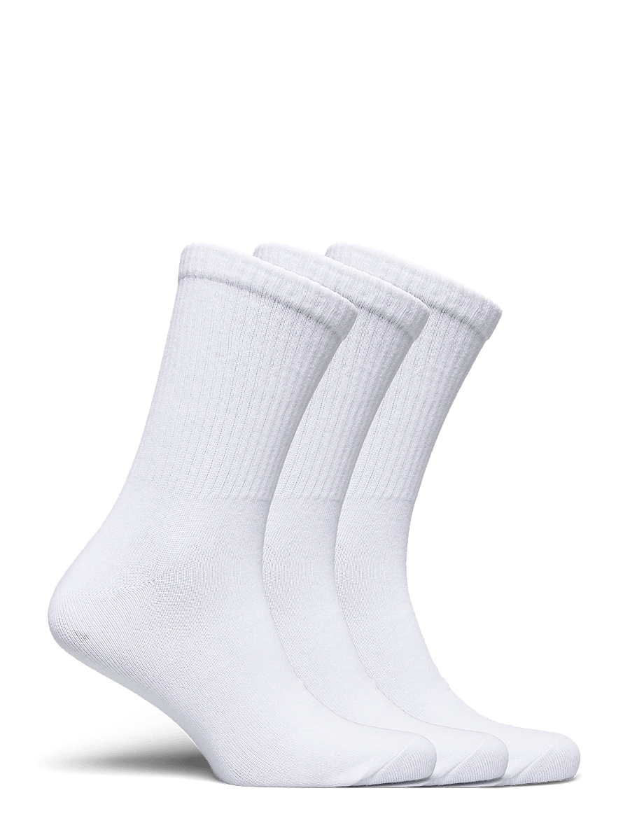Weekday - 3-pack Sport Socks - tennissocken - white - 1