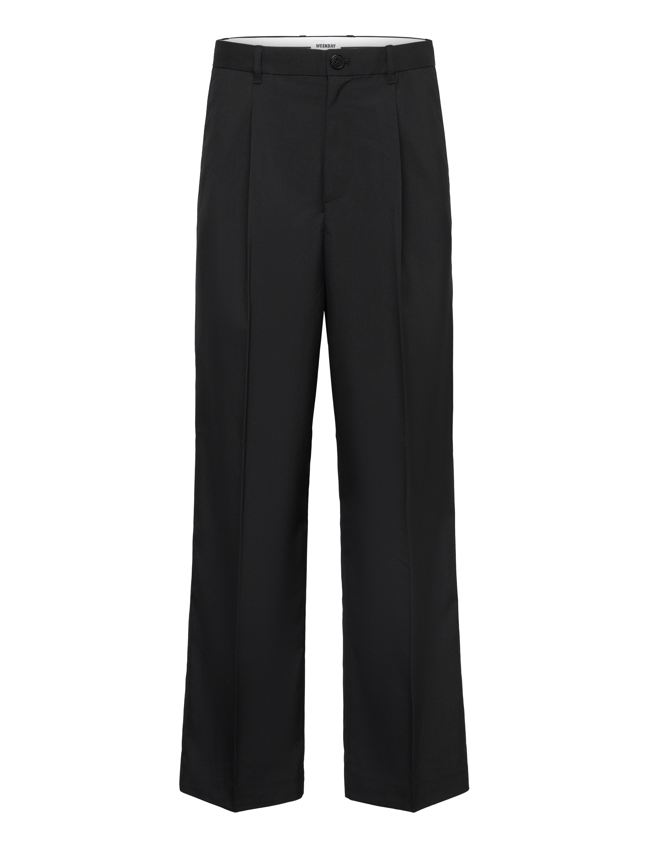 Uno Loose Suit Trousers - BLACK