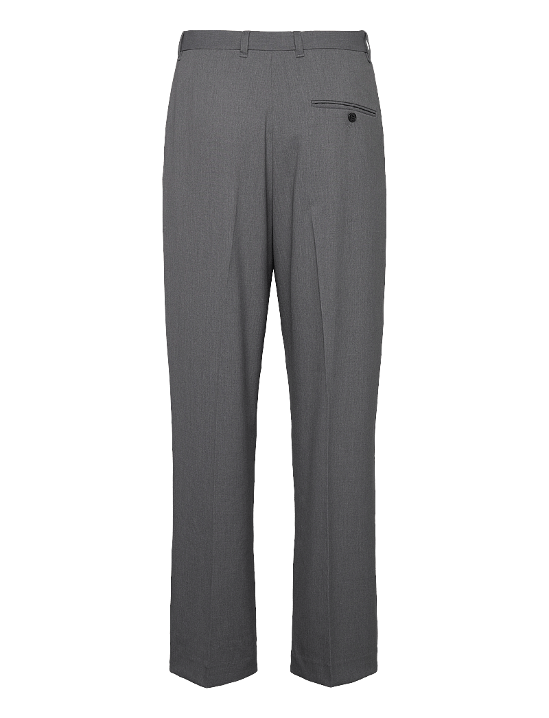 Weekday - Uno Loose Suit Trousers - casual - dark grey - 1