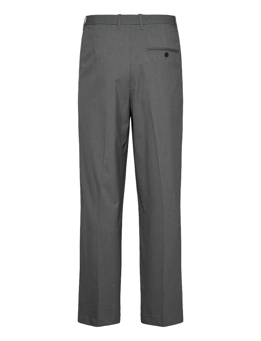 Weekday - Uno Loose Suit Trousers - anzugshosen - grey melange - 2