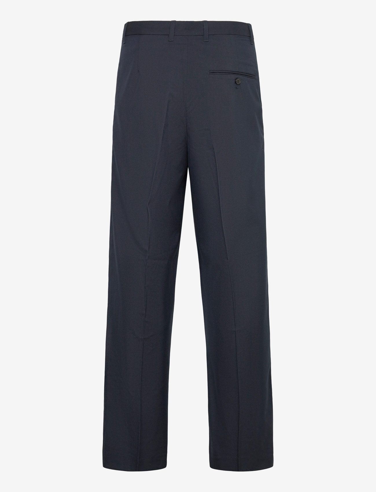 Weekday - Uno Loose Suit Trousers - anzugshosen - navy - 1