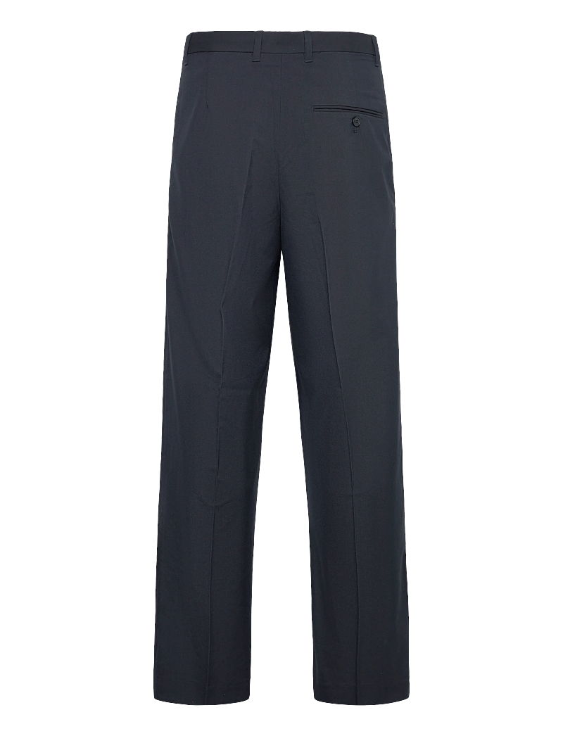 Weekday - Uno Loose Suit Trousers - anzugshosen - navy - 1