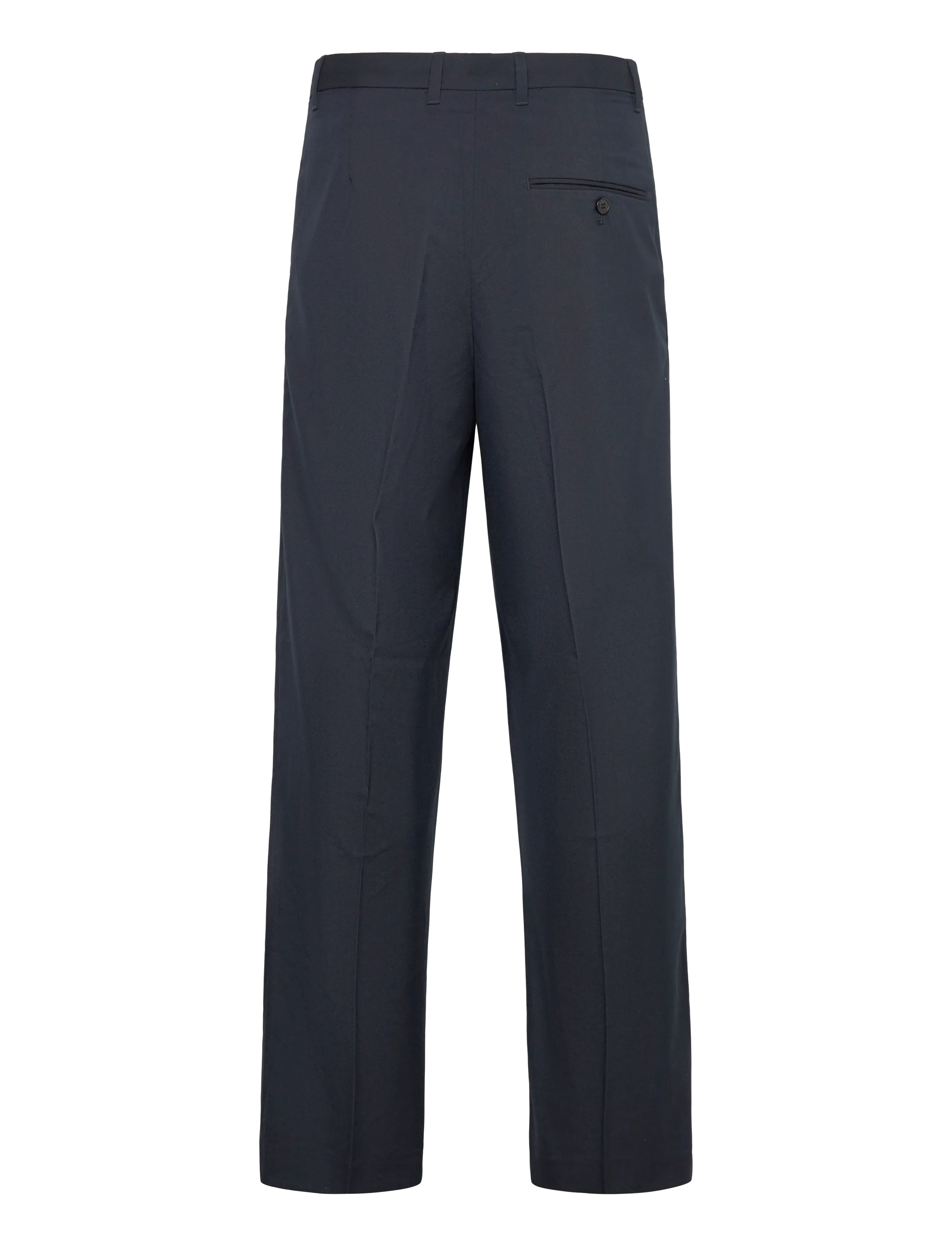 Weekday - Uno Loose Suit Trousers - habitbukser - navy - 1