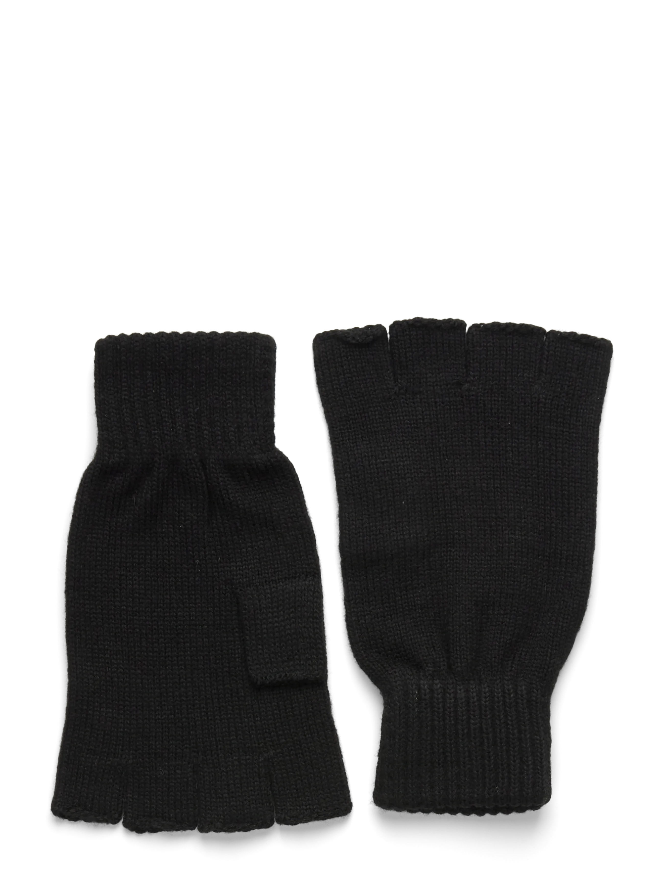 Weekday Wood Gloves - Transitional Layering - BLACK / black