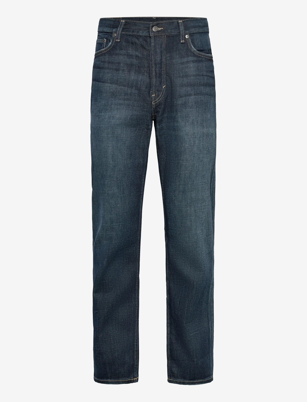 Weekday - Klean Regular Straight Leg Jeans - regular jeans - deep sea blue - 0