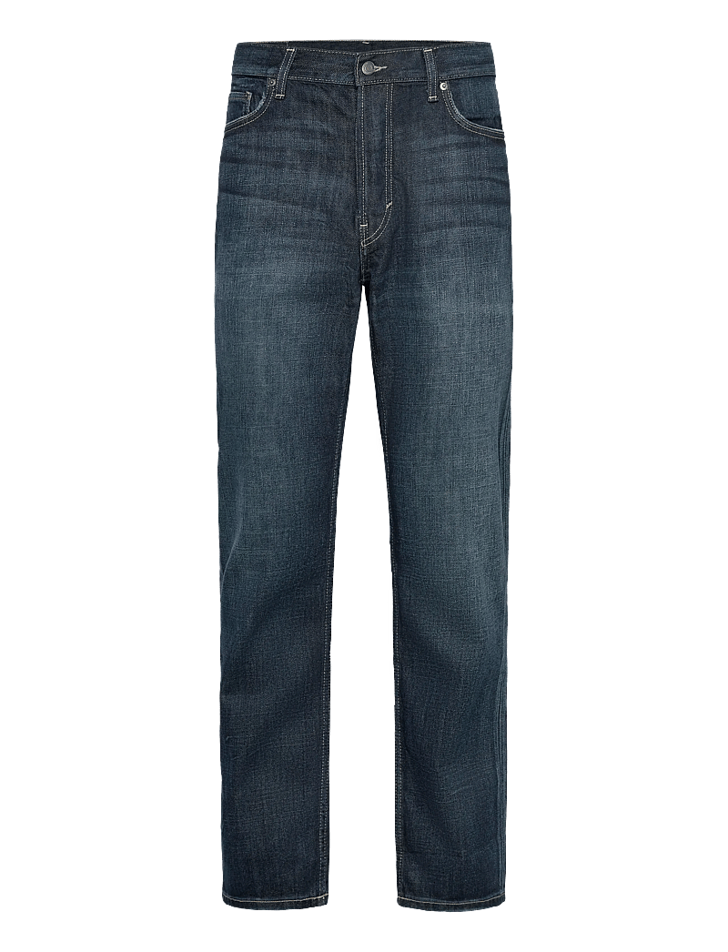 Weekday - Klean Regular Straight Leg Jeans - regular jeans - deep sea blue - 0