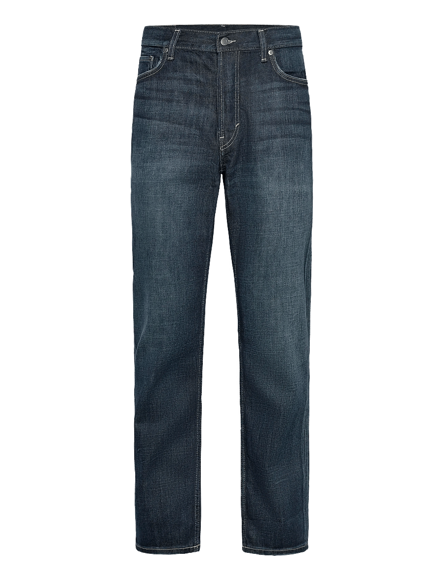 Weekday - Klean Regular Straight Leg Jeans - regular jeans - deep sea blue - 0