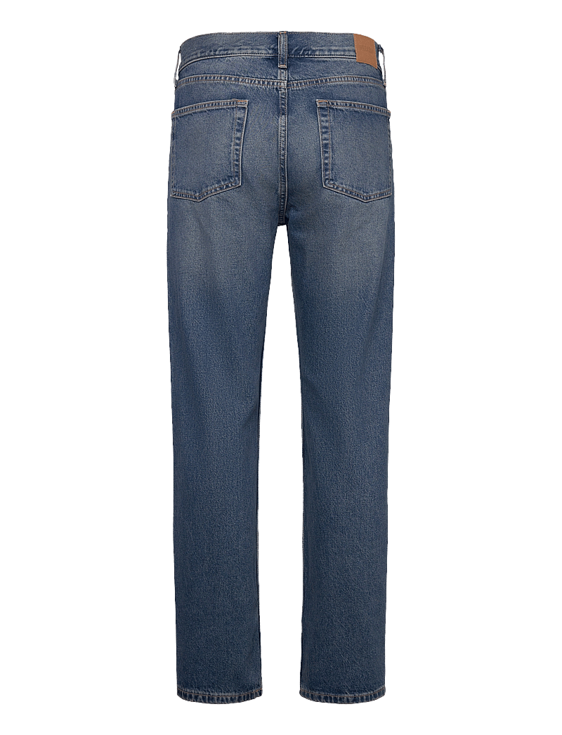 Weekday - Klean Regular Straight Leg Jeans - regular jeans - iron blue - 1