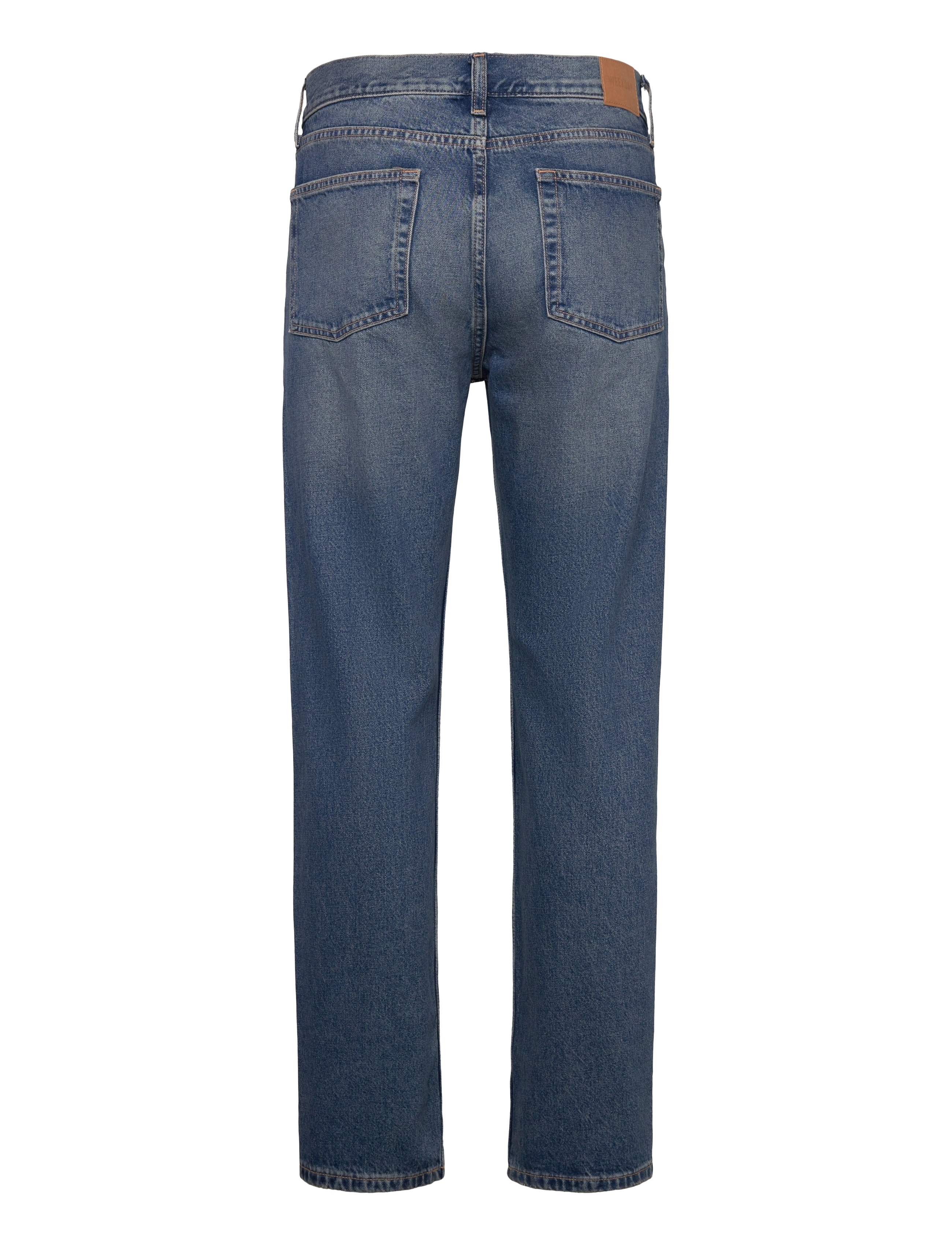 Weekday - Klean Regular Straight Leg Jeans - regular jeans - iron blue - 1