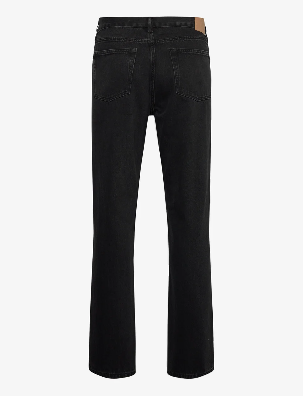 Weekday - Klean Regular Straight Leg Jeans - regular piegriezuma džinsa bikses - tuned black - 1