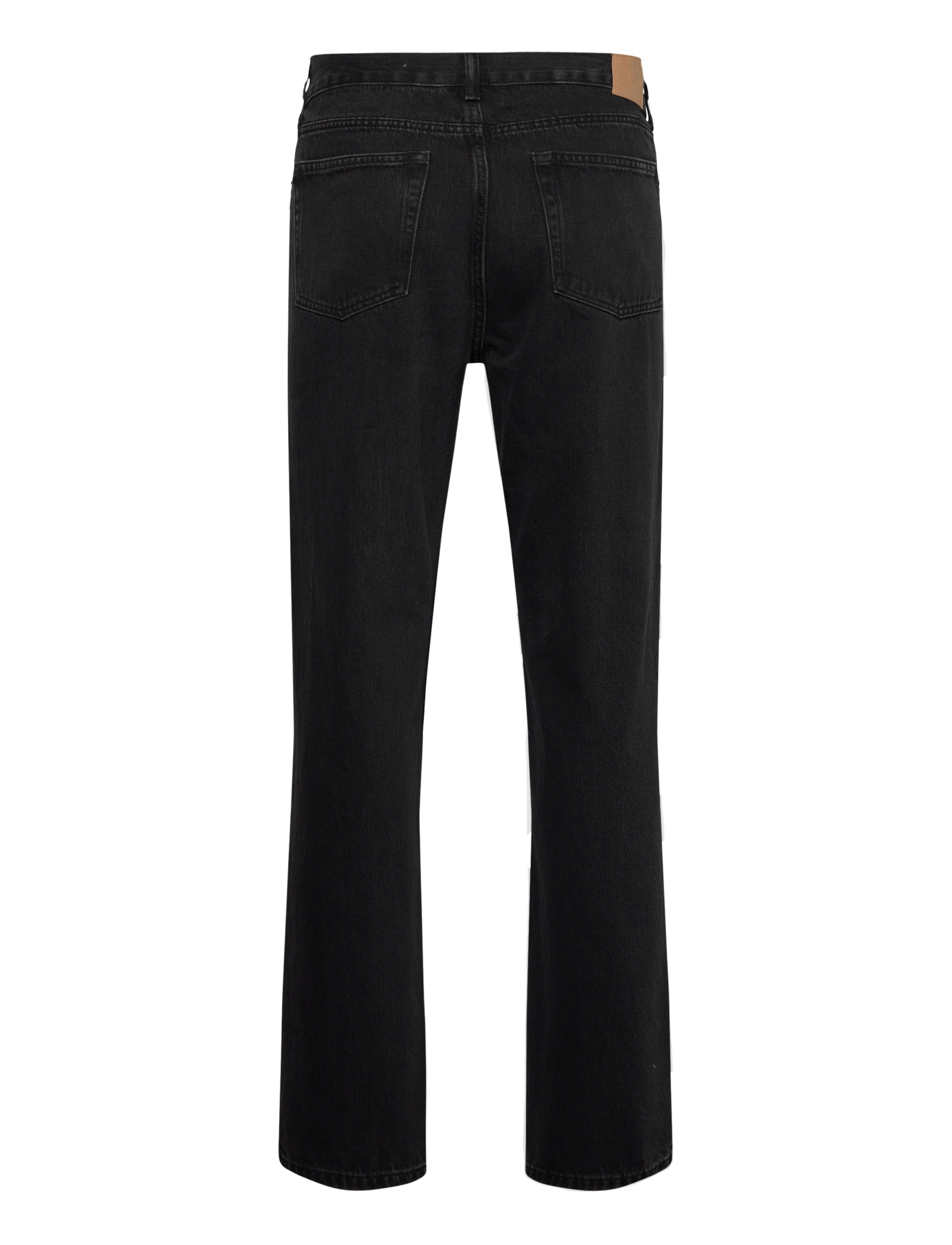 Weekday - Klean Regular Straight Leg Jeans - regular jeans - tuned black - 1