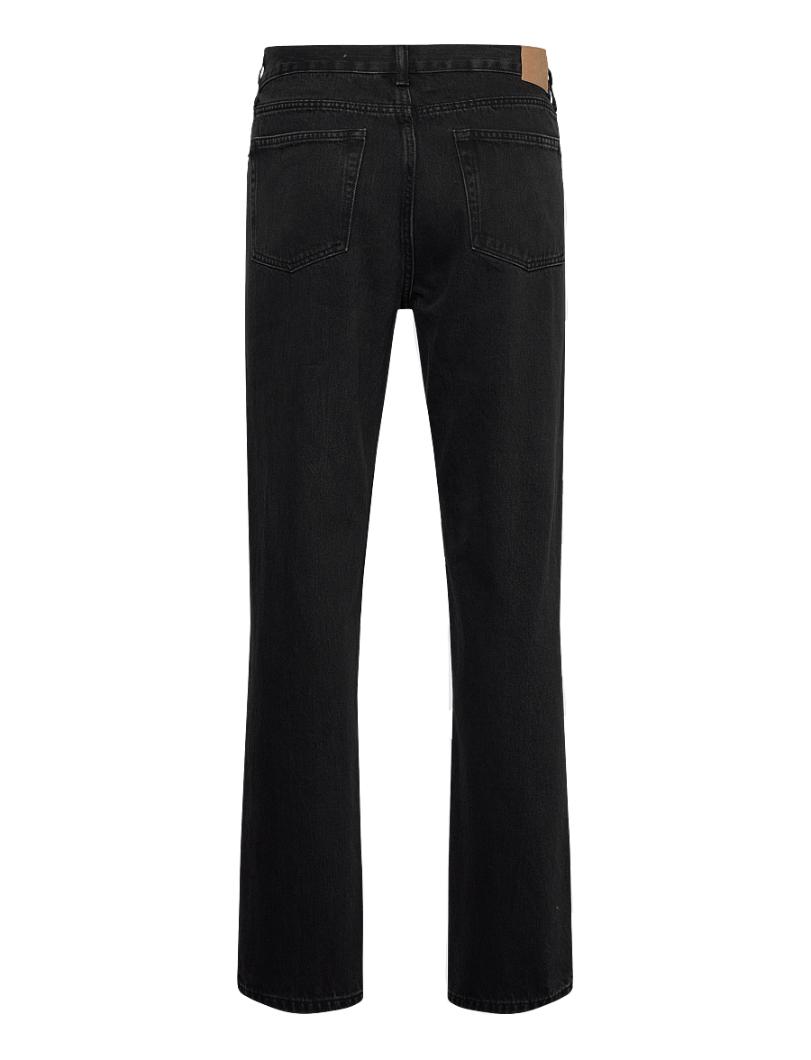 Weekday - Klean Regular Straight Leg Jeans - normale jeans - tuned black - 1