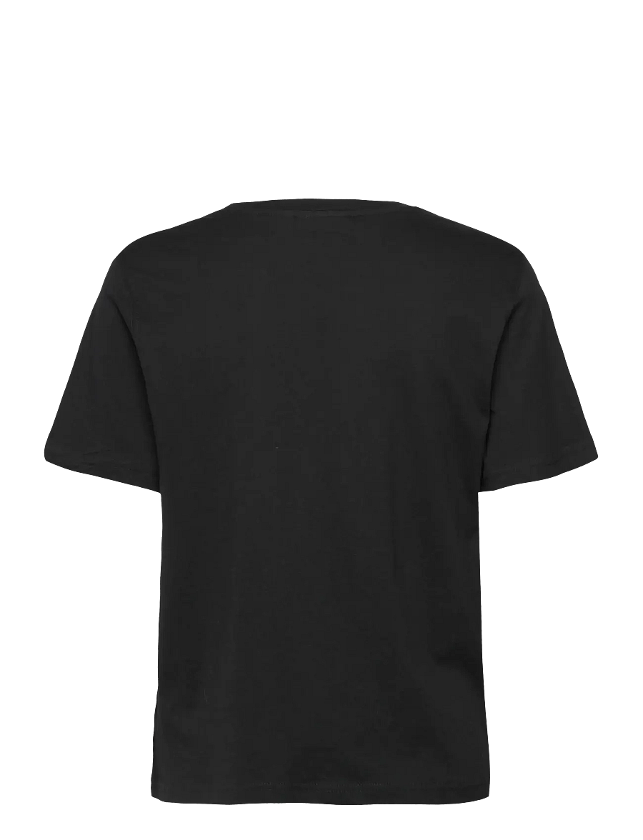 Weekday - Essence Standard T-Shirt - t-särgid - black - 1