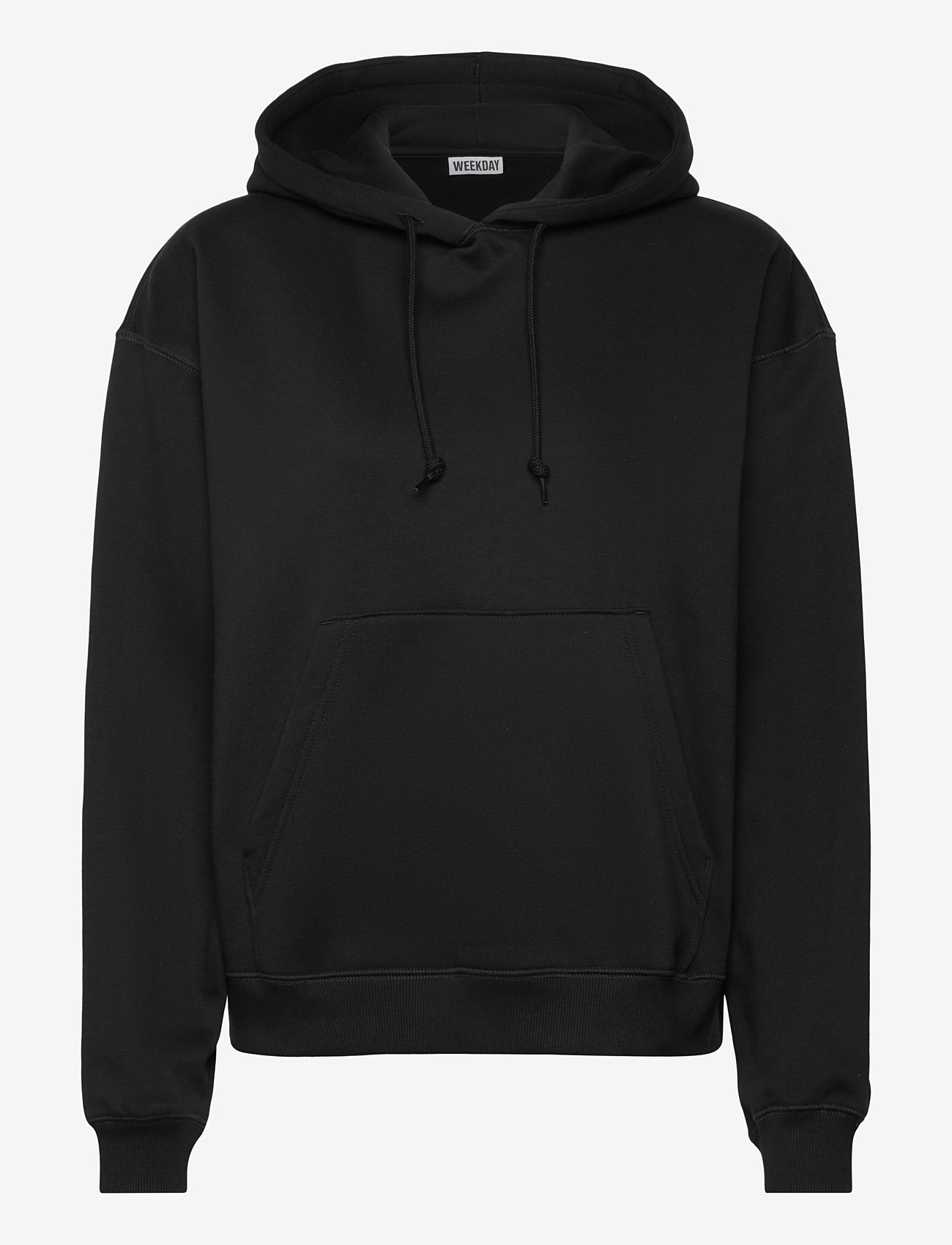 Weekday - Essence Standard Hoodie - mode trends - black - 0