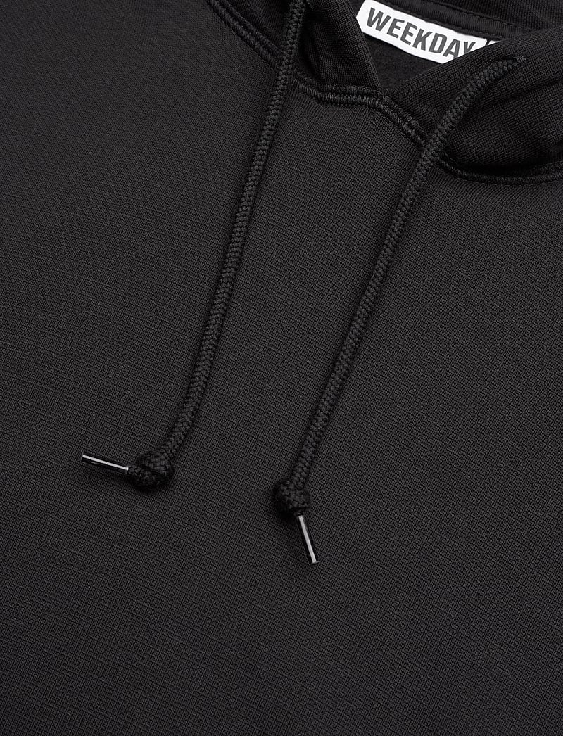 Weekday - Essence Standard Hoodie - mode trends - black - 2