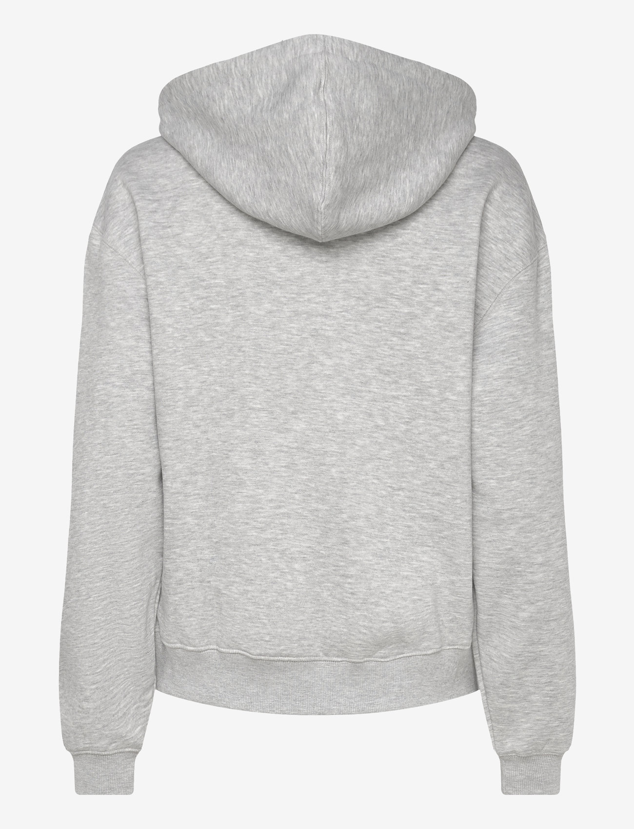 Weekday - Essence Standard Hoodie - mode trends - grey melange - 1